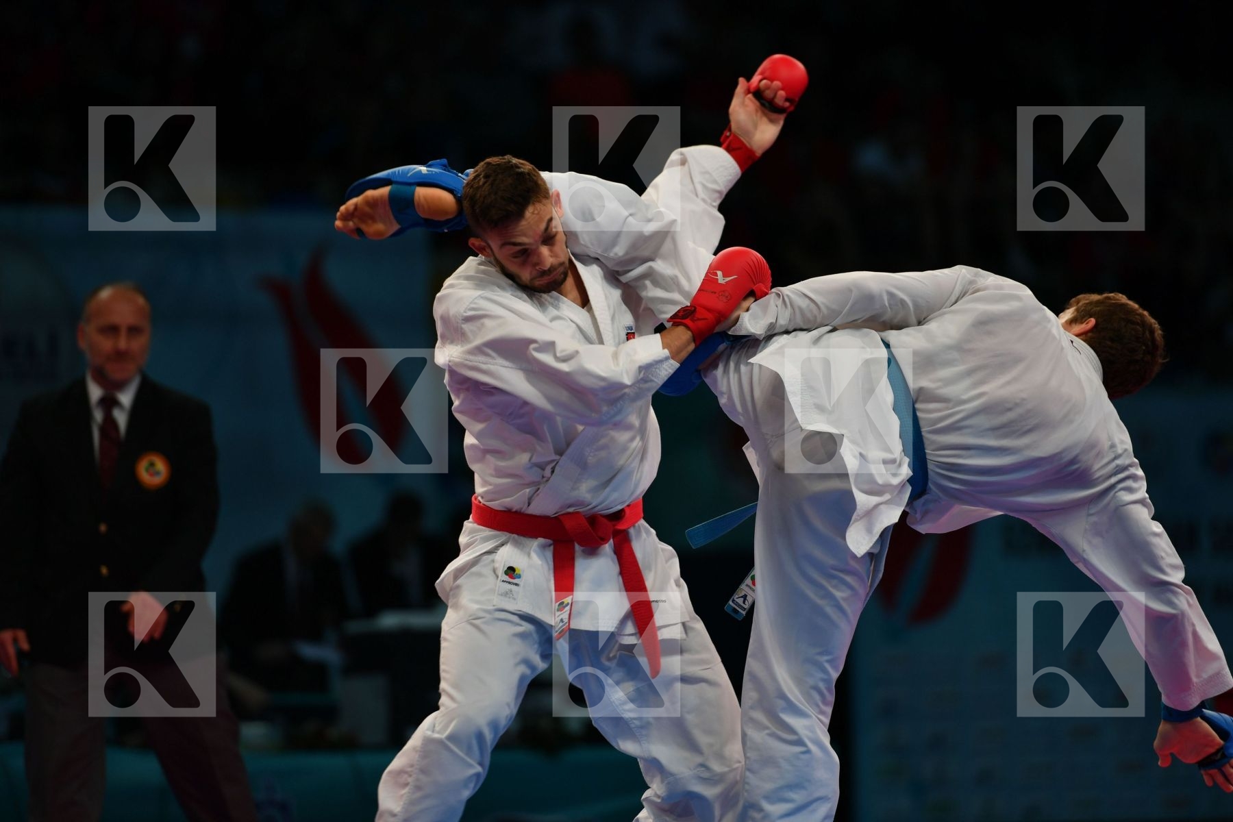 Harspataki Gabor Hungary Lieskovsky Matus Male kumite -75 kg Slo