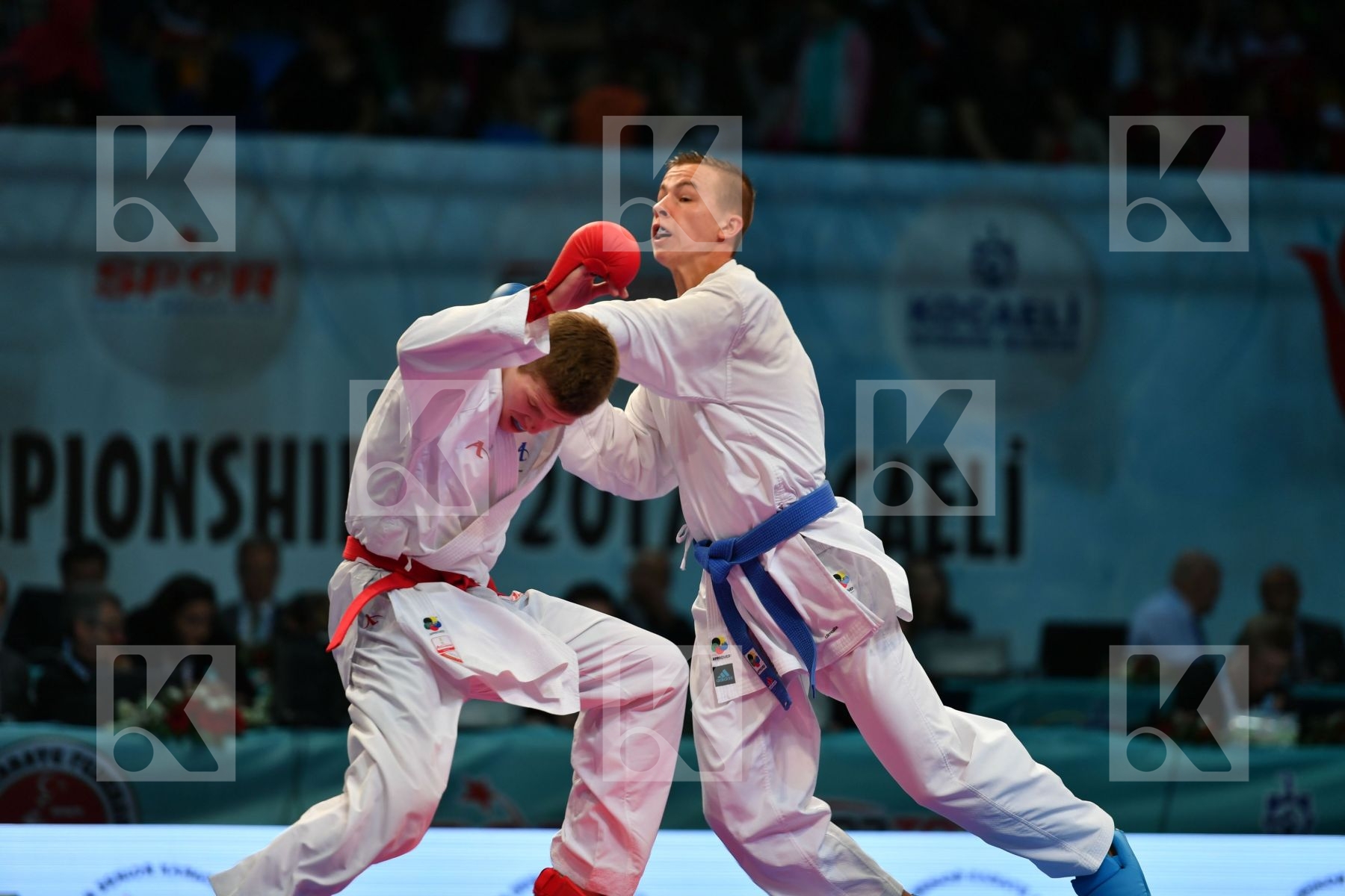 Filipovych Oleg Imrich Dominik Male kumite -60 kg Slovakia Ukrai