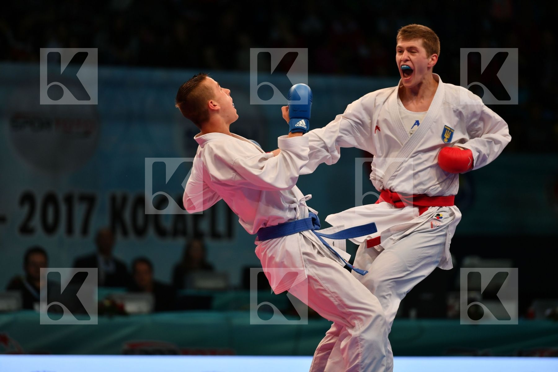 Filipovych Oleg Imrich Dominik Male kumite -60 kg Slovakia Ukrai