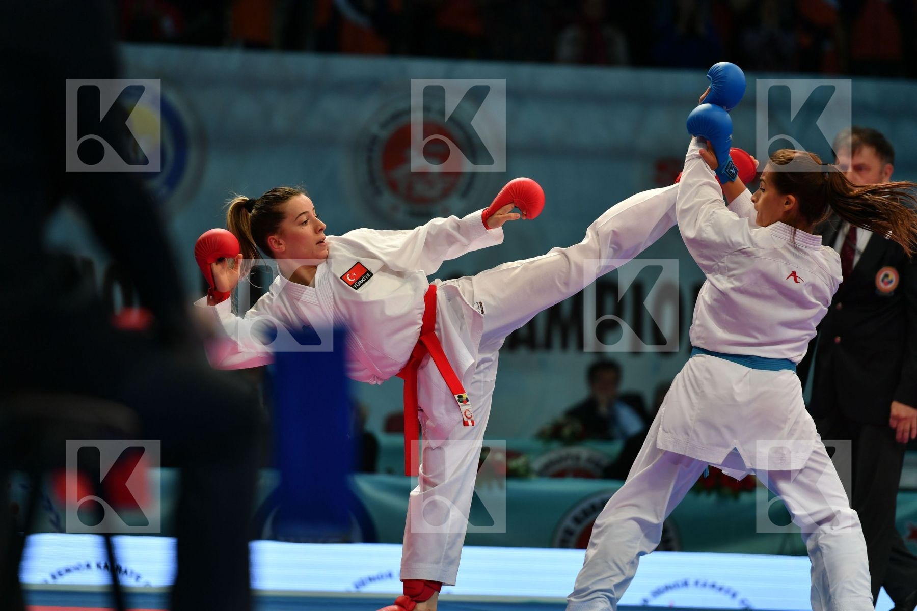 Female kumite -50 kg Fyr of macedonia Ozcelik Serap Radichevska