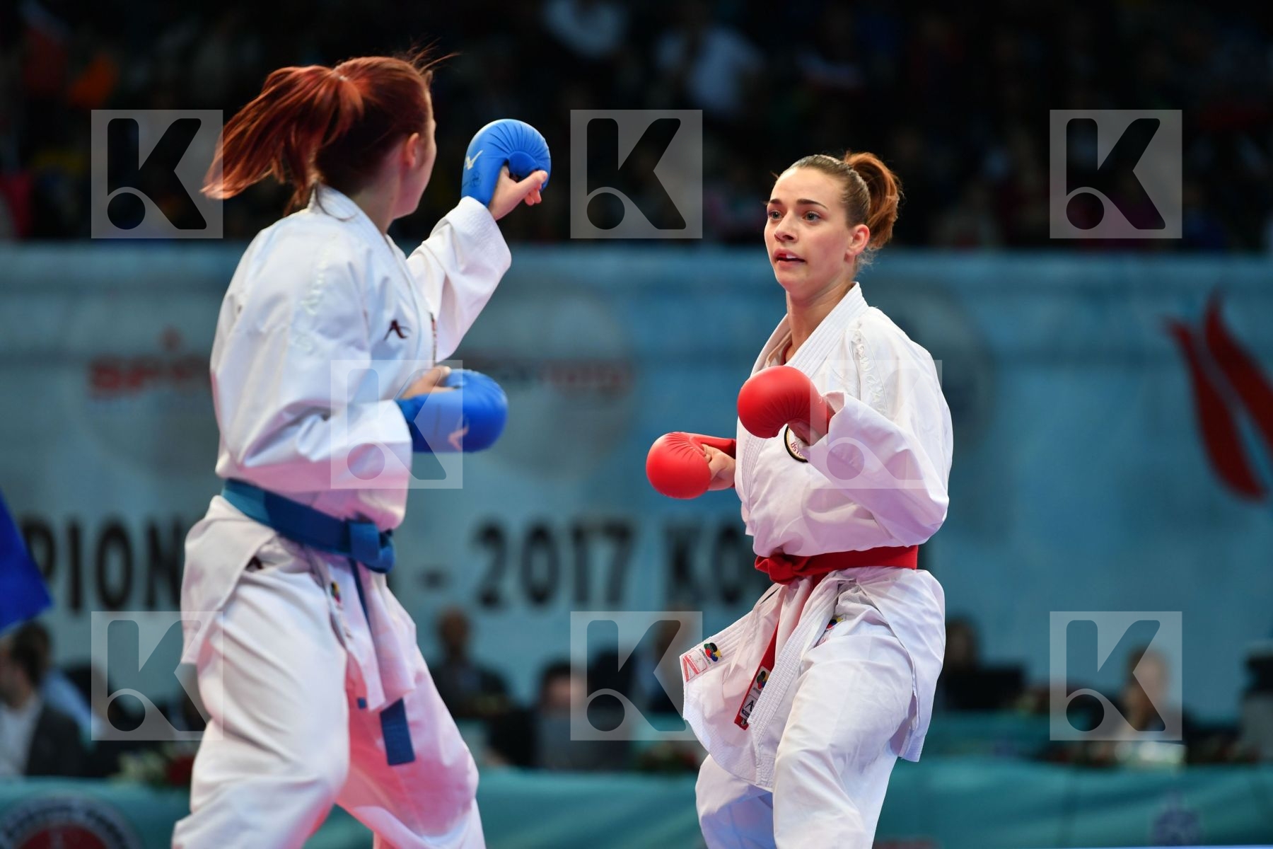 Austria Crhonkova Adriana Czech republic Female kumite -50 kg Pl