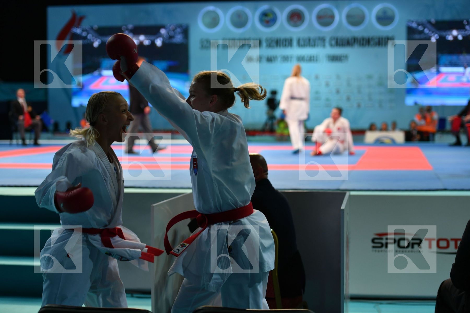 Female team kumite Germany Germany Germany Slovakia Slovakia Slo