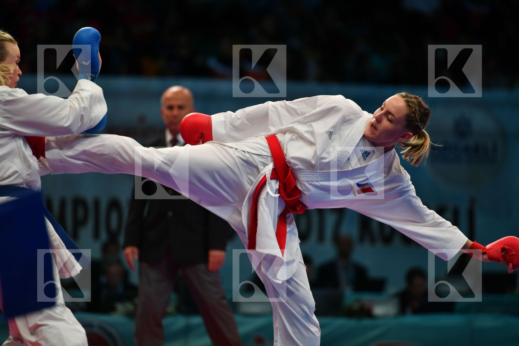 Female team kumite France France France Slovenia Slovenija Slove