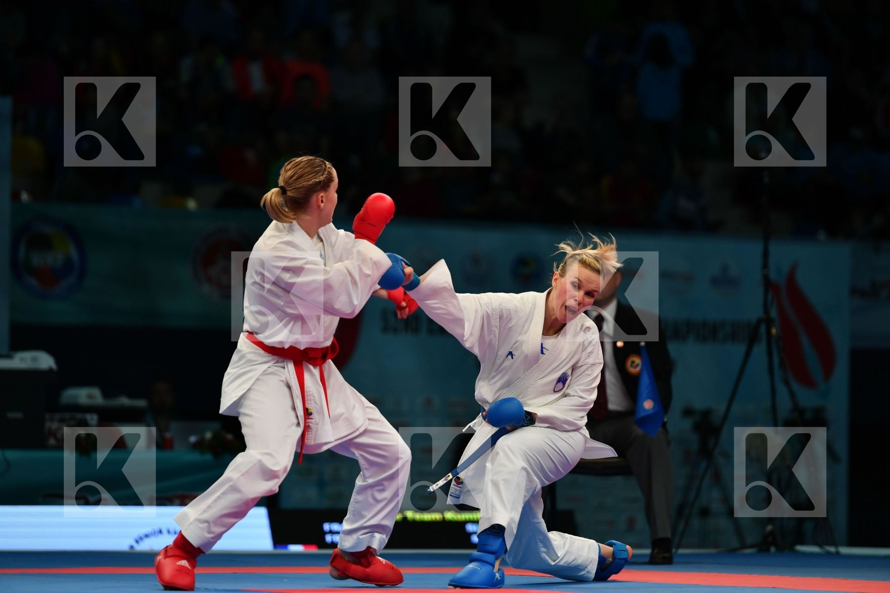 Female team kumite France France France Slovenia Slovenija Slove