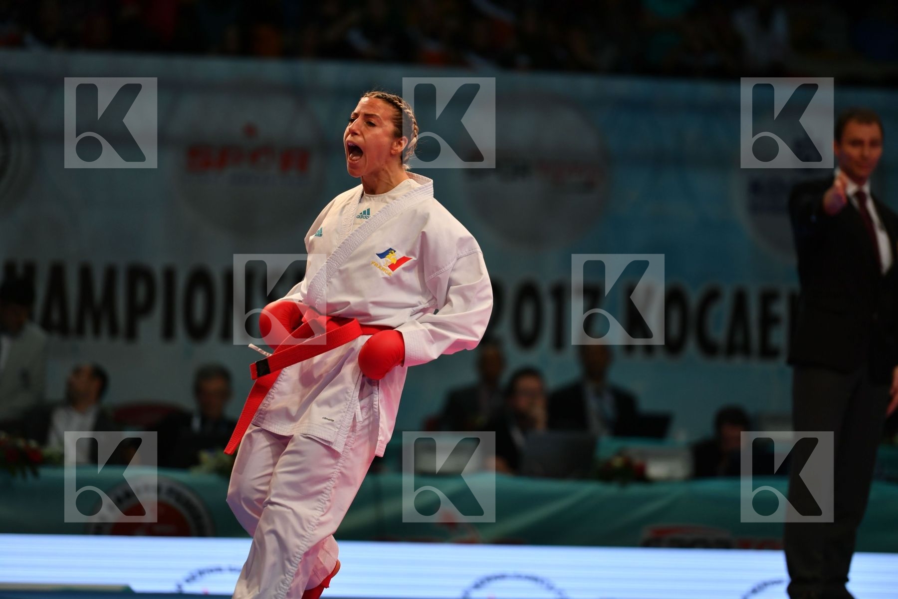 Female team kumite France France France Slovenia Slovenija Slove