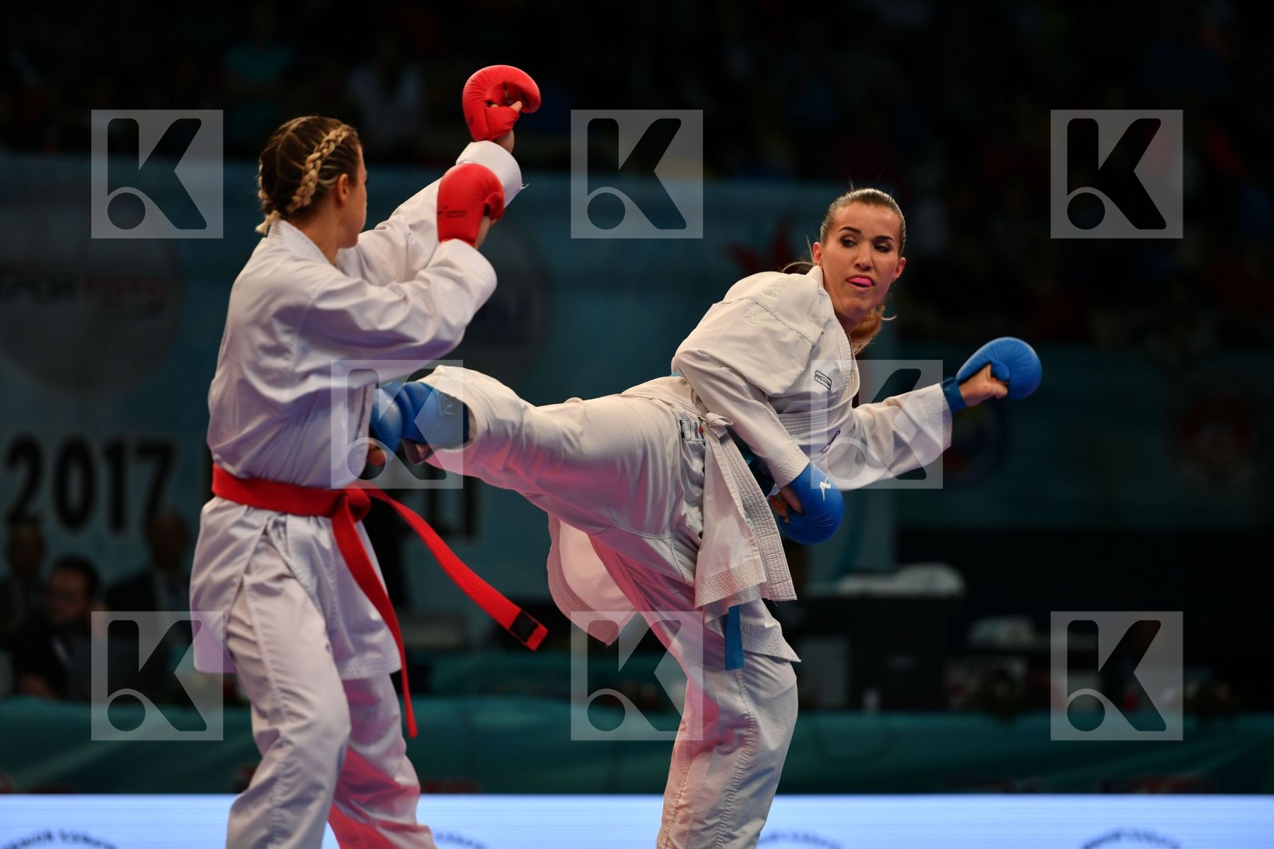 Female team kumite France France France Slovenia Slovenija Slove