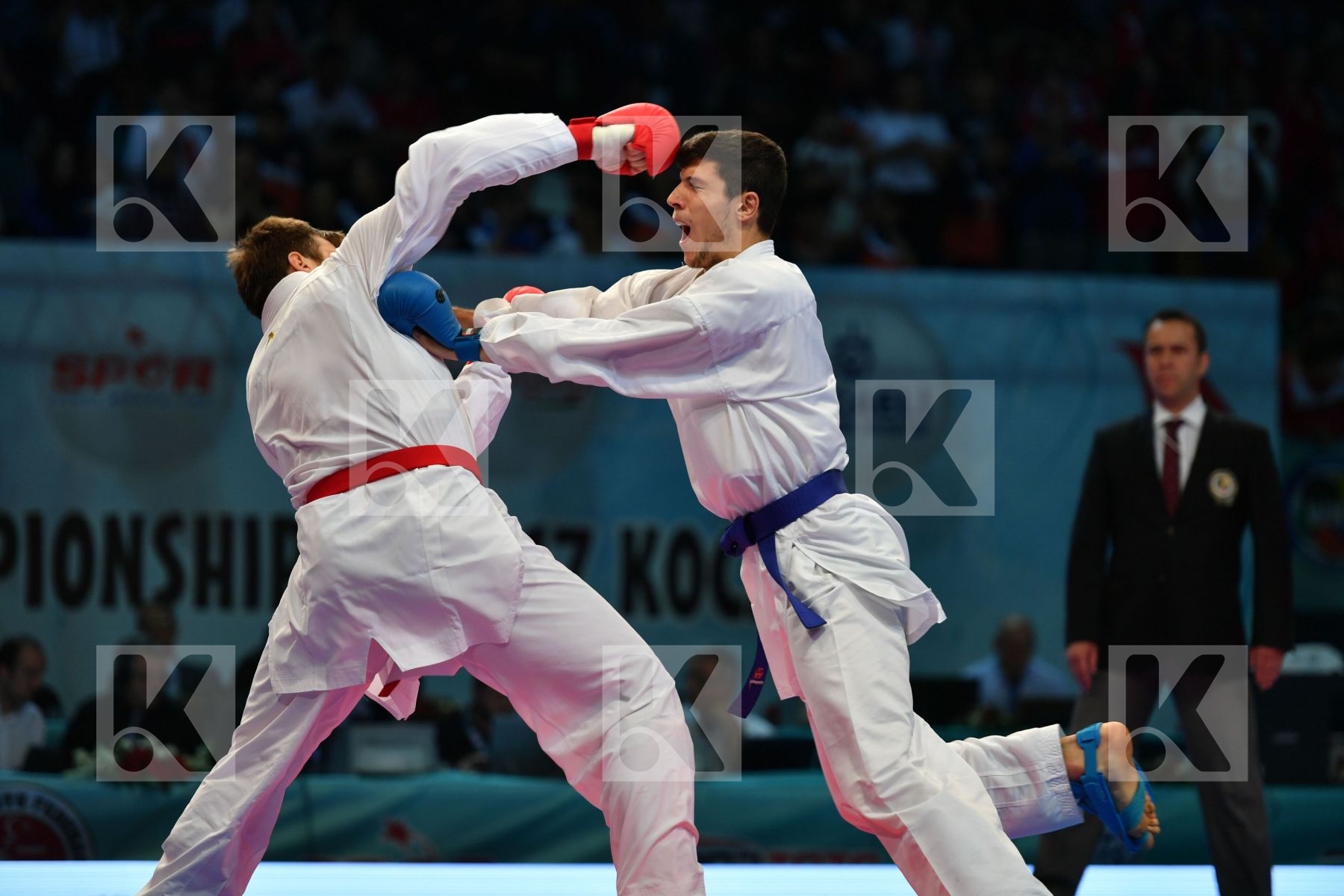 Erkan Enes Italy Male kumite 84+ kg Marino Simone Turkey
