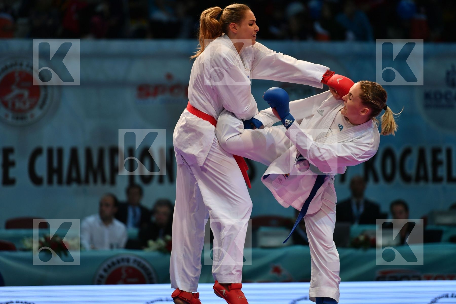 Agier Alizee Austria Buchinger Alisa Female kumite -68 kg France
