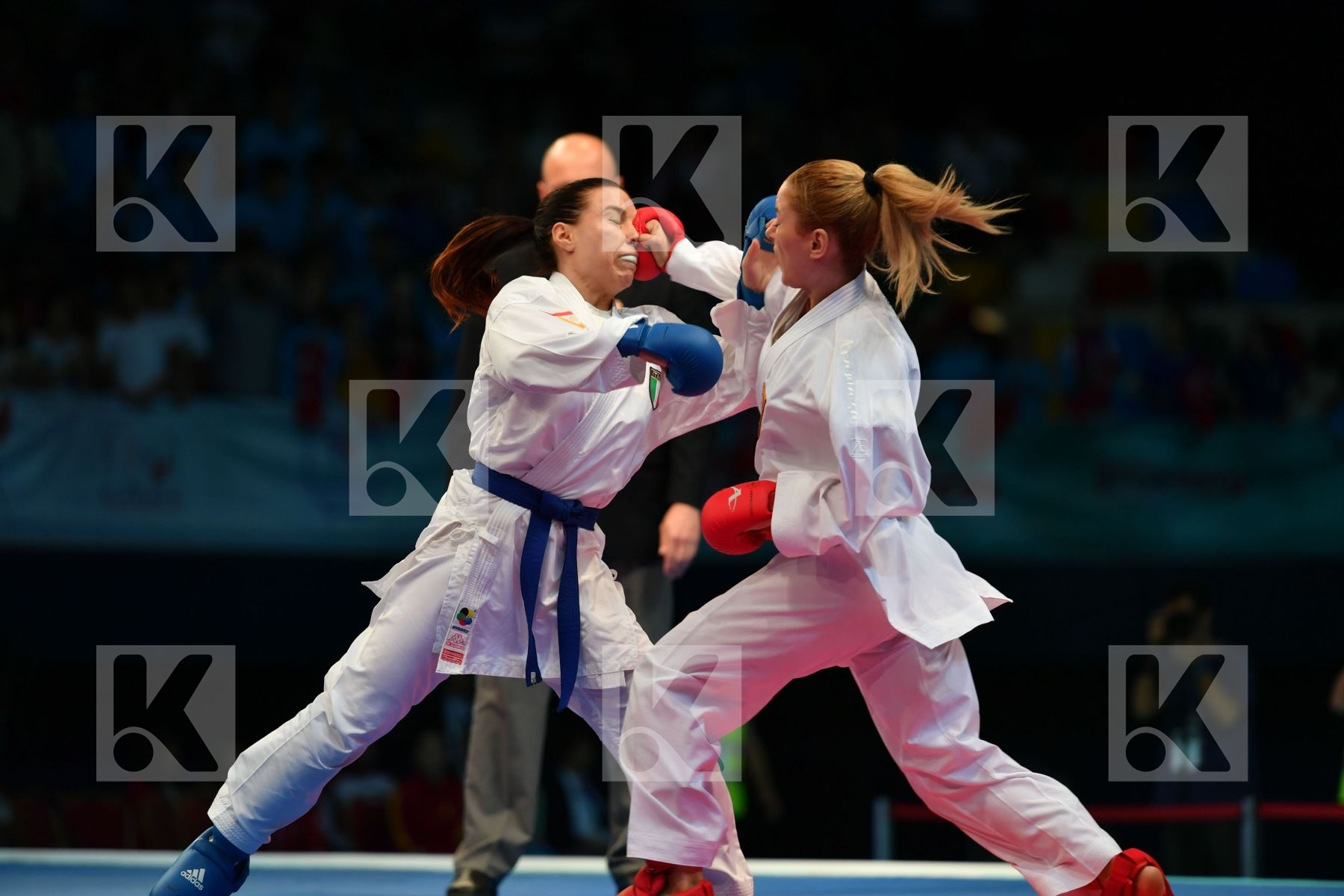 Cardin Sara Female kumite -55 kg Italy Turkey Yakan Tuba
