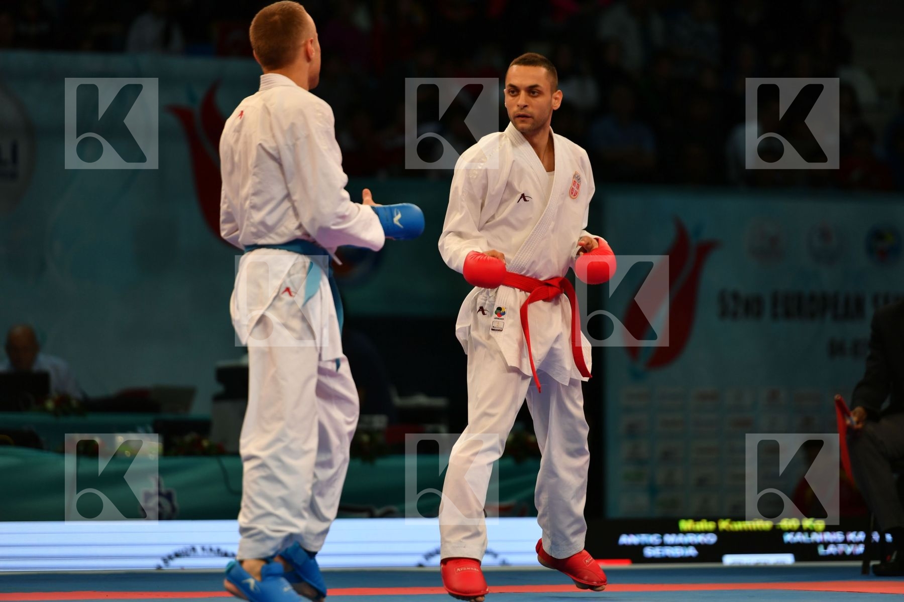 Antic Marko Kalnins Kalvis Latvia Male kumite -60 kg Serbia