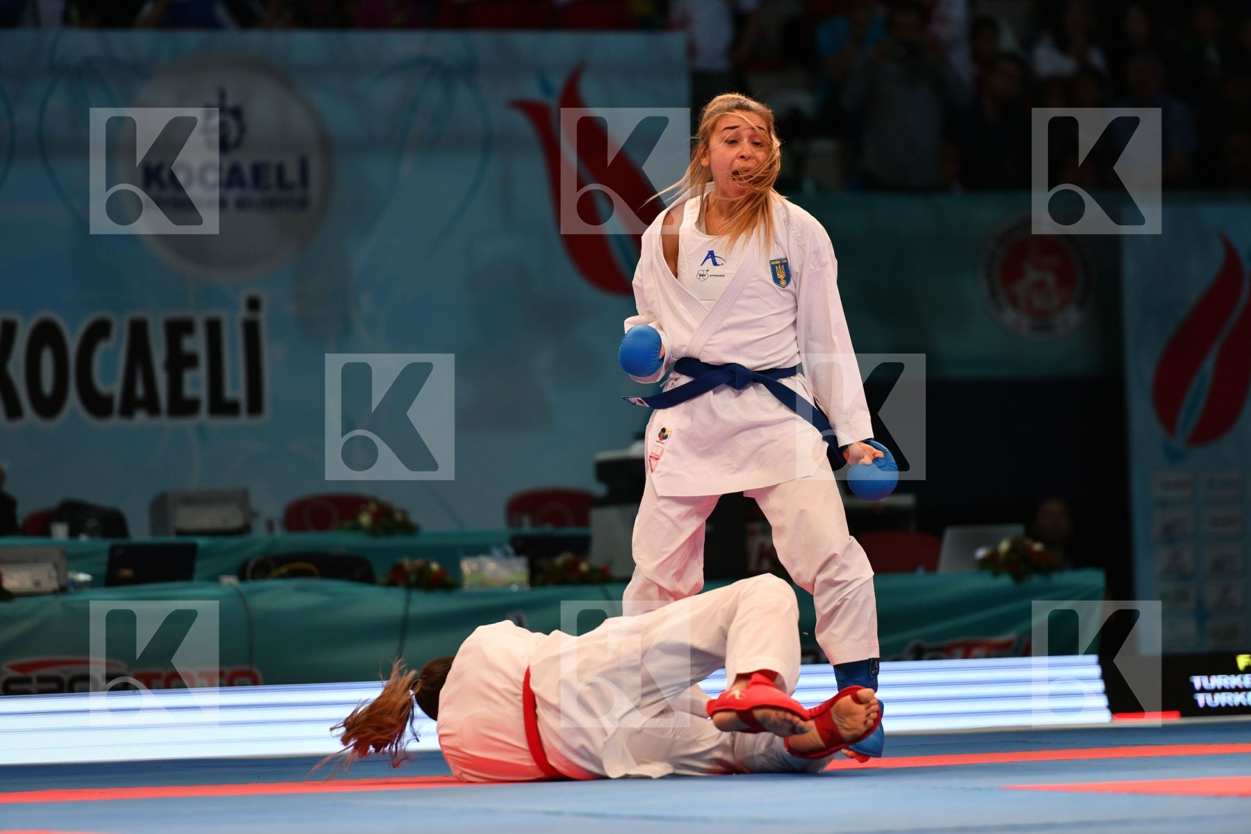 Female team kumite Germany Germany Germany Turkey Turkey Turkey