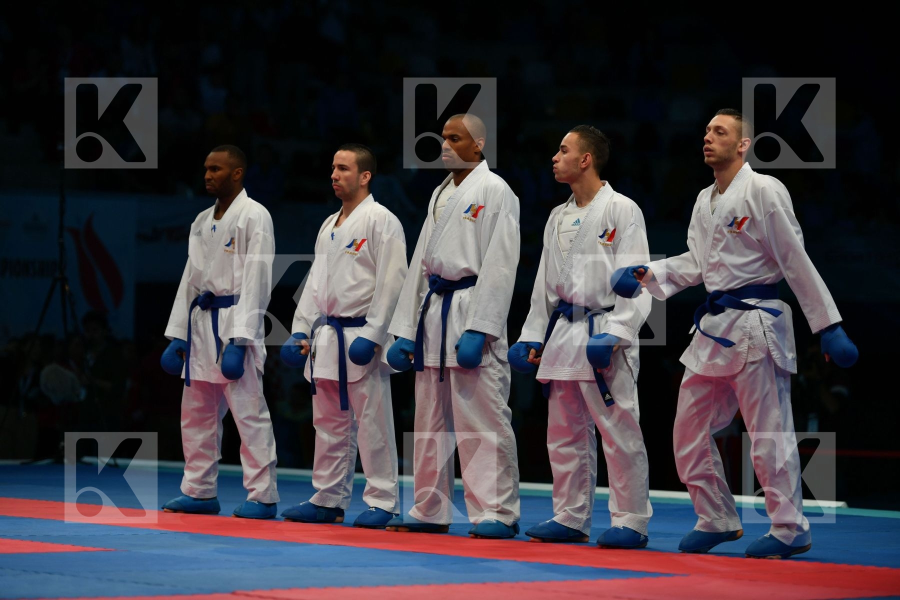 France France France Male team kumite Turkey Turkey Turkey