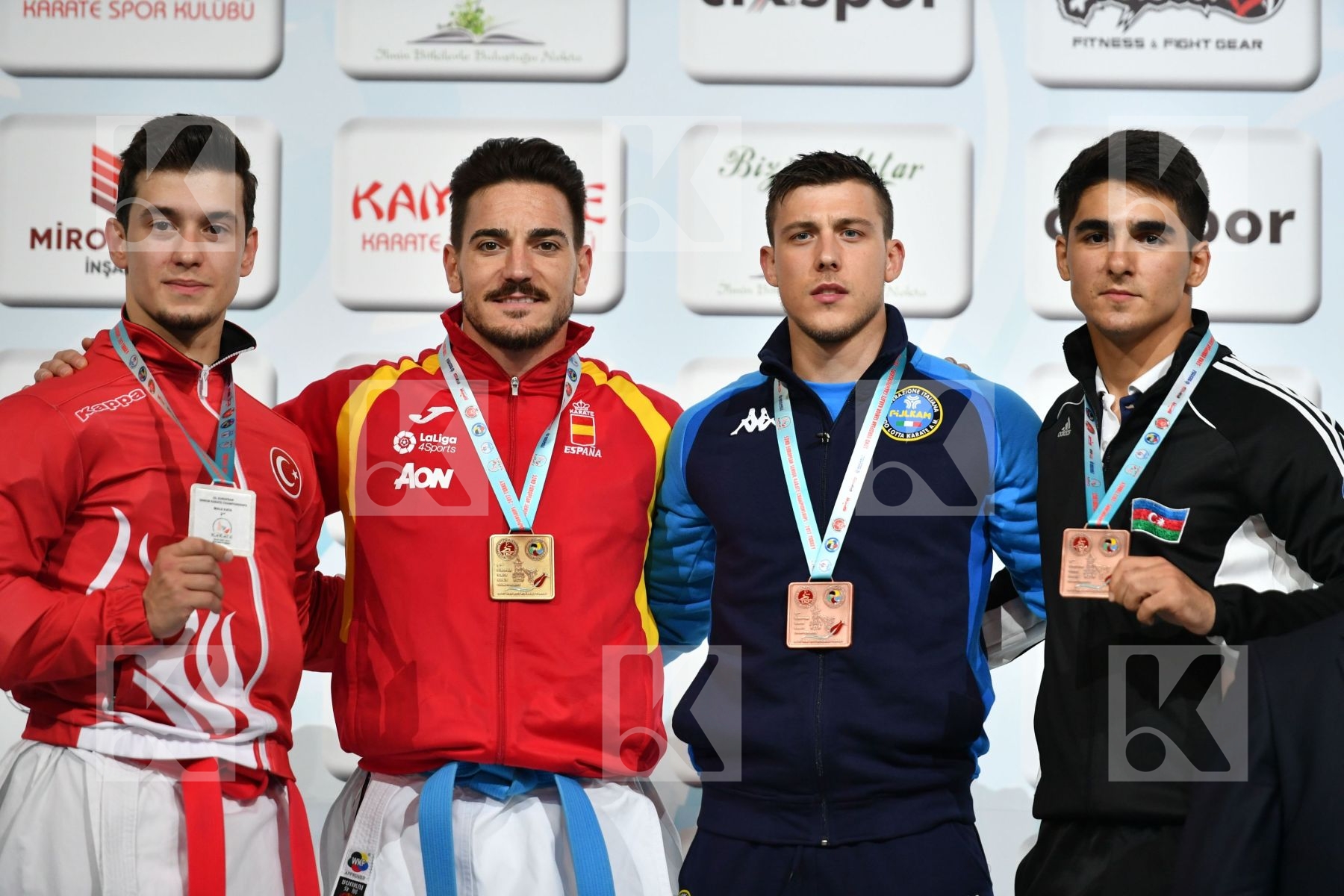 Azerbaijan Busato Mattia Heydarov Roman Italy Kata Male Quintero