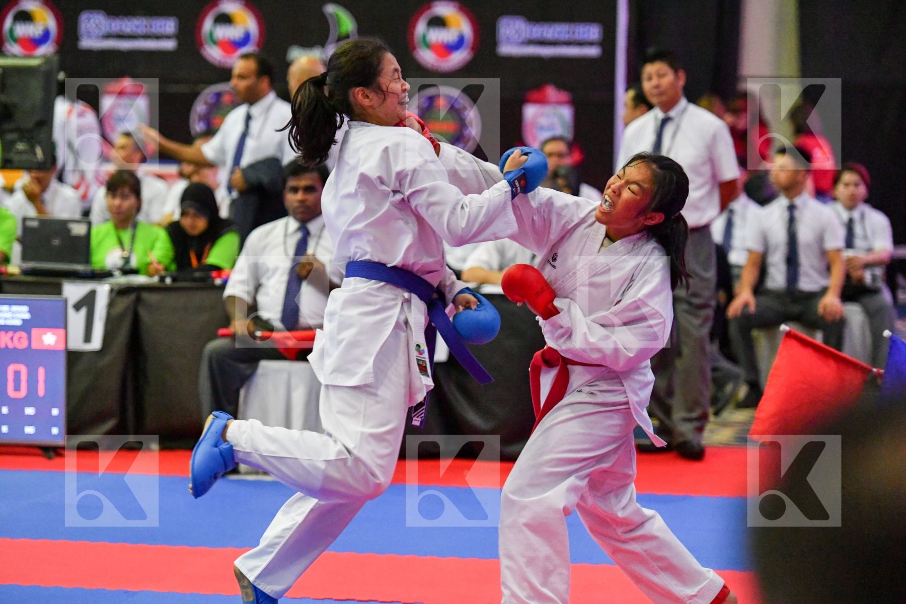 Cadet Kumite Female 54+ Kg Chow Hei Wood De Jesus Marta Do Carmo