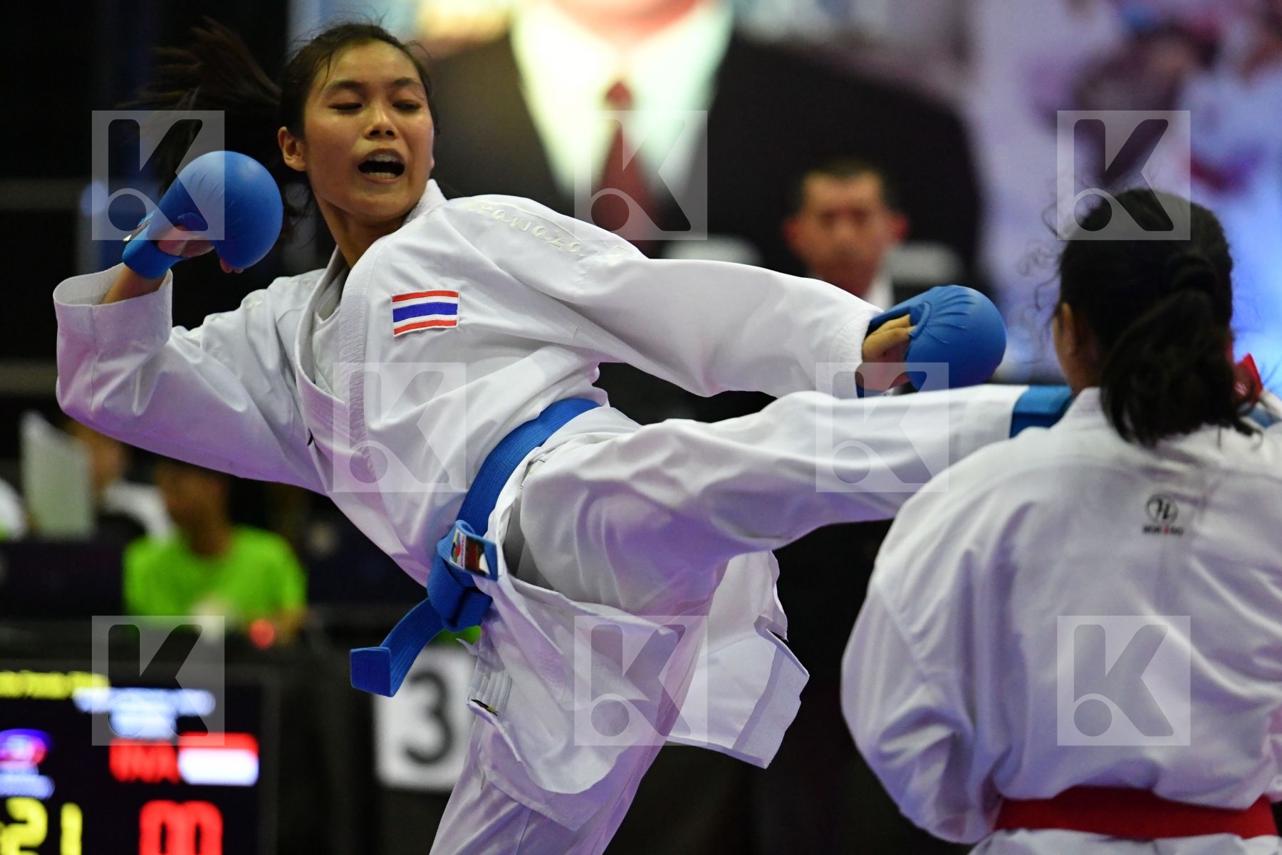 Indonesia Junior Kumite Female -59 Kg Puspita Meidiana Indah Tan