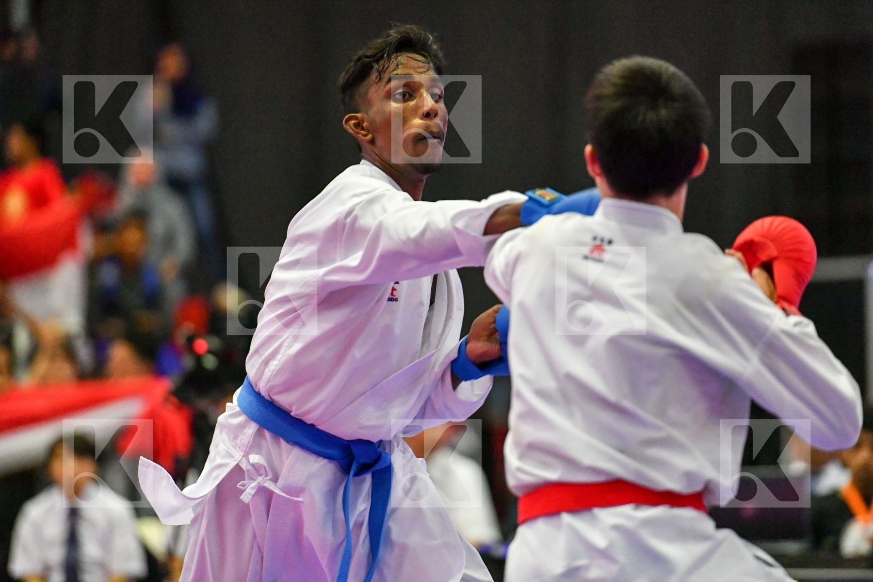 Chau Ka Him Hong Kong Junior Kumite Male -55 Kg Malaysia Shanmug