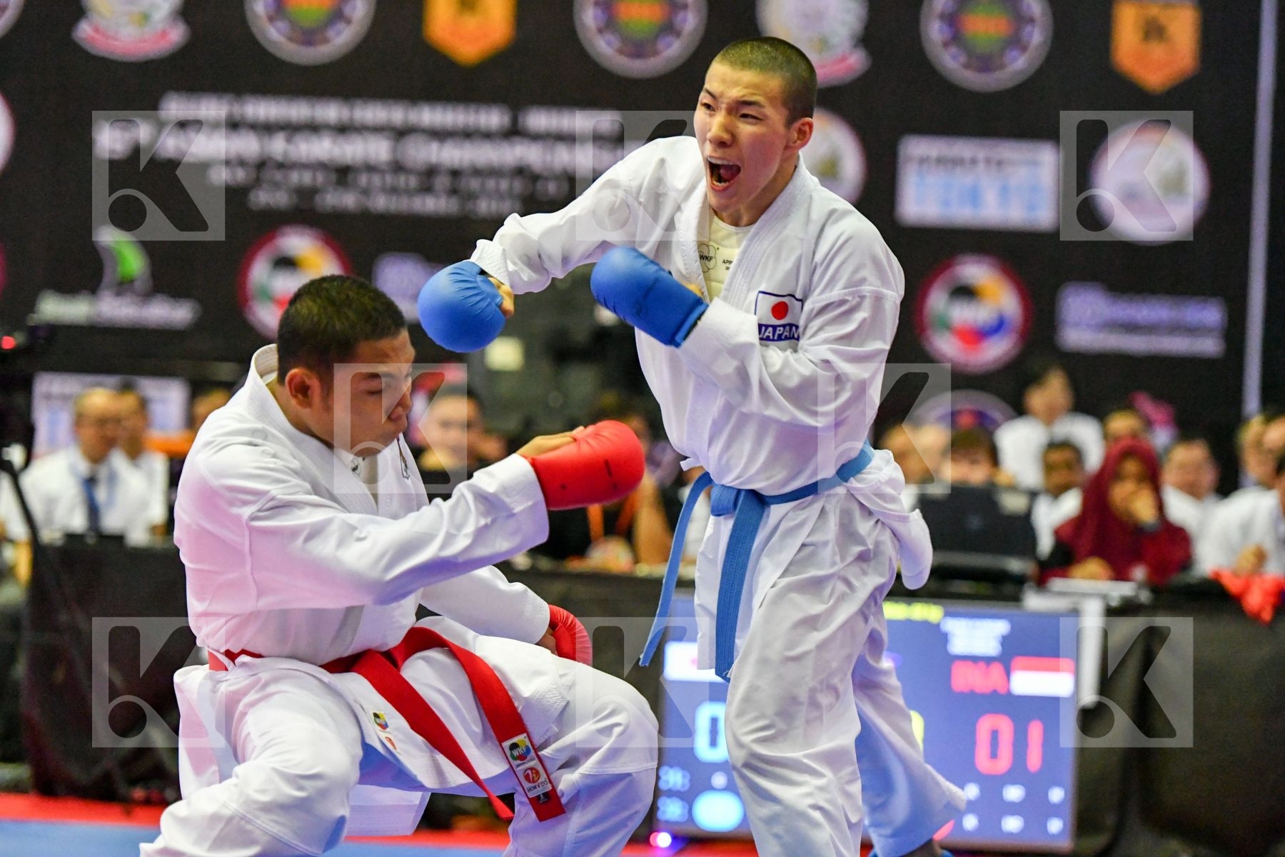 Faqih Karomi Indonesia Japan Junior Kumite Male -68 Kg Kozaki Yu