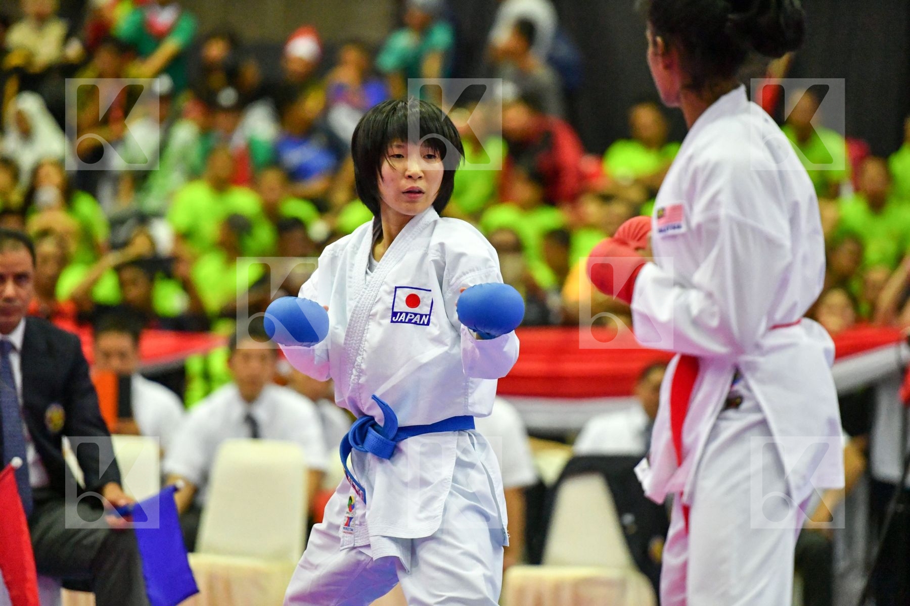 Chandran Shamalarani Japan Malaysia Miyahara Miho U21 Kumite Fem