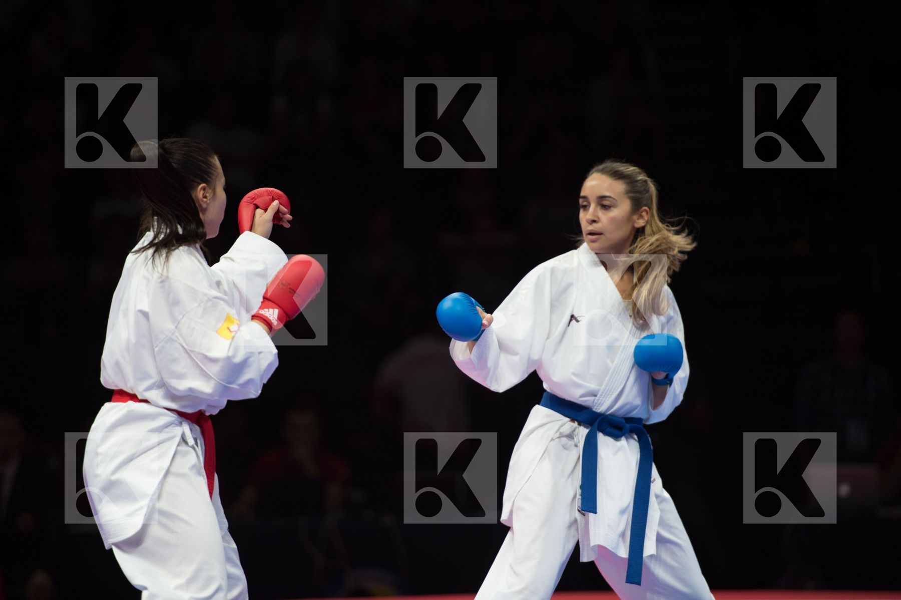 -55 Kg Cardin Sara Female final italy kumite Terliuga Anzhelika