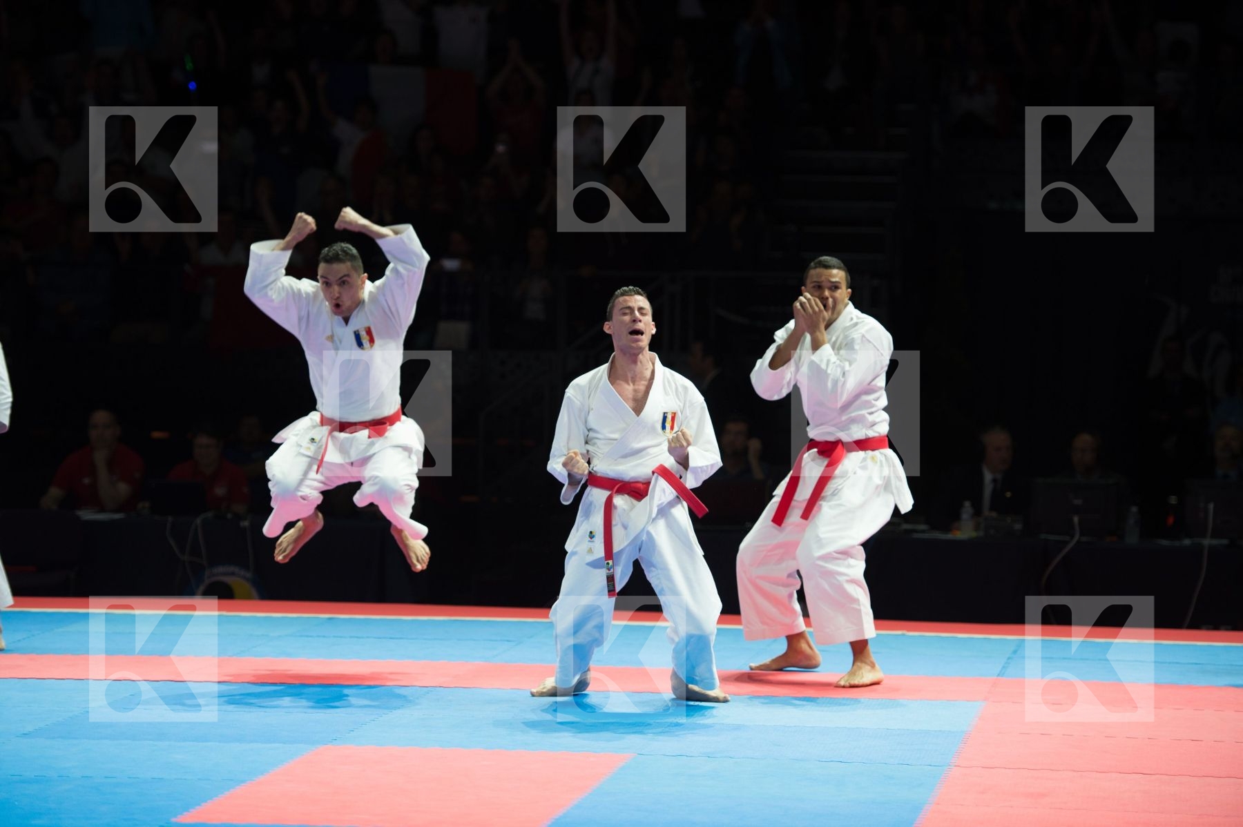 Categorymale team kataIsFinalnoName1franceName2spainCountry1fran