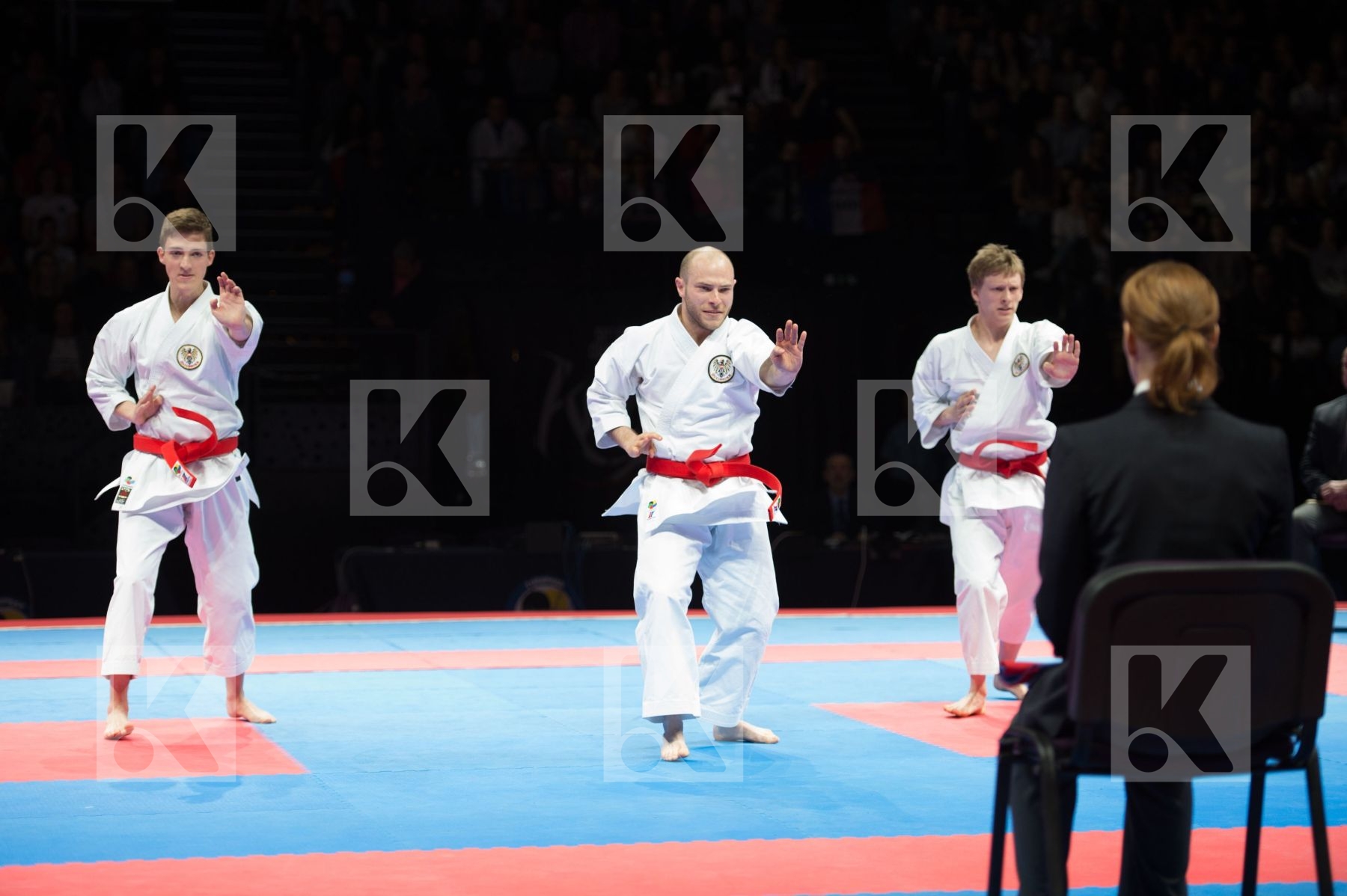 Austria kata Male semi-final team