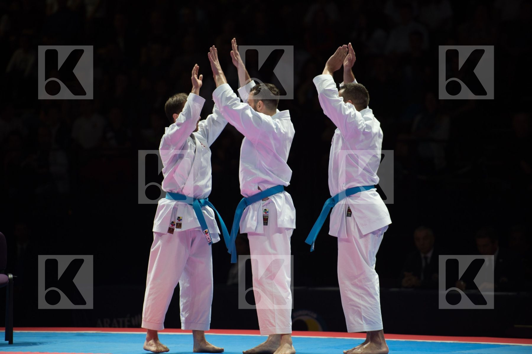 Croatia kata Male semi-final team