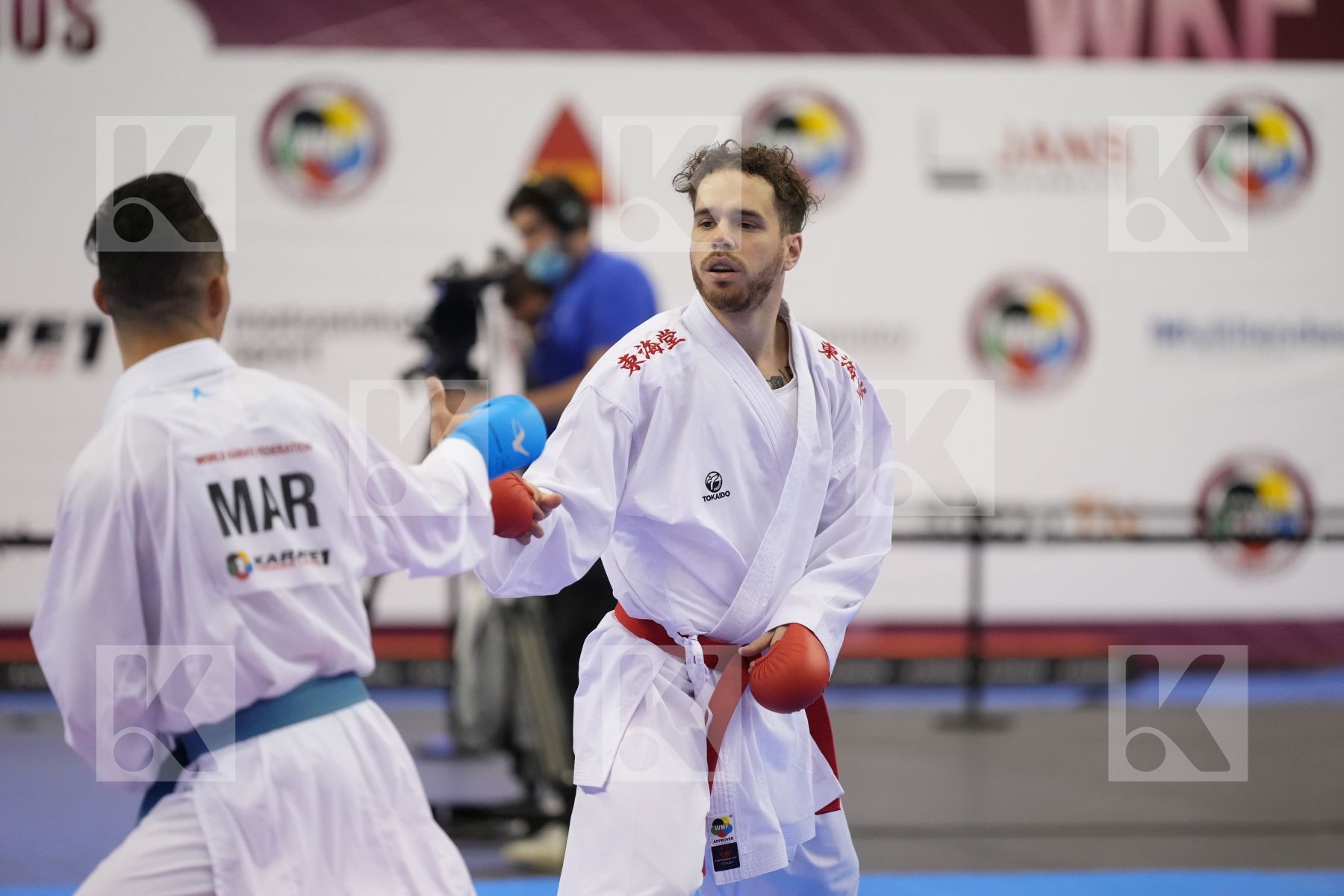 Kumite bronze bout featuring Noah Pisino & Said Oubaya