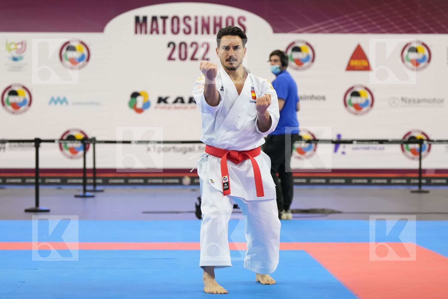 Kata bronze bout featuring QUINTERO CAPDEVILA DAMIAN HUGO