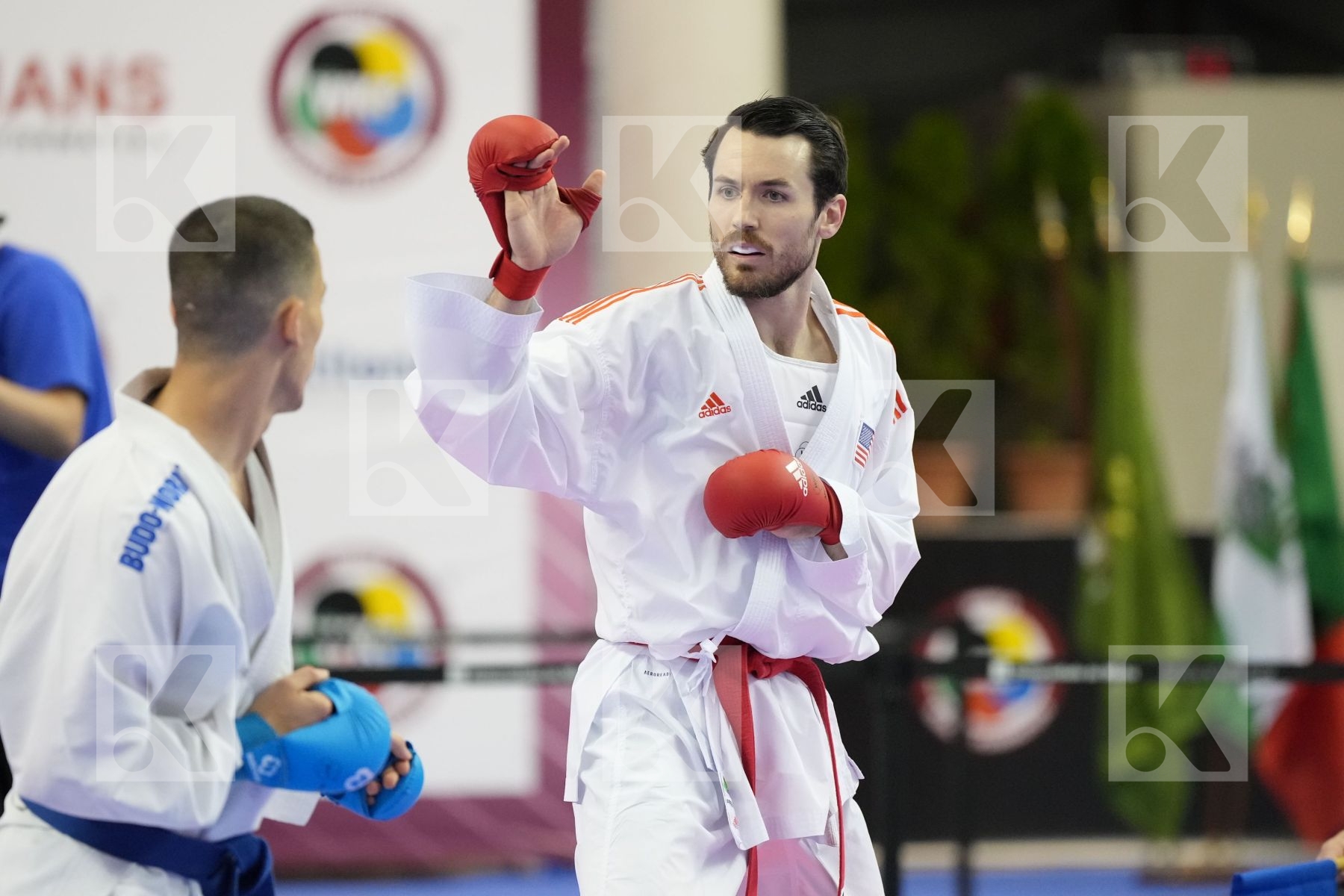 Kumite bronze bout featuring Scott Thomas & DUARTE TIAGO