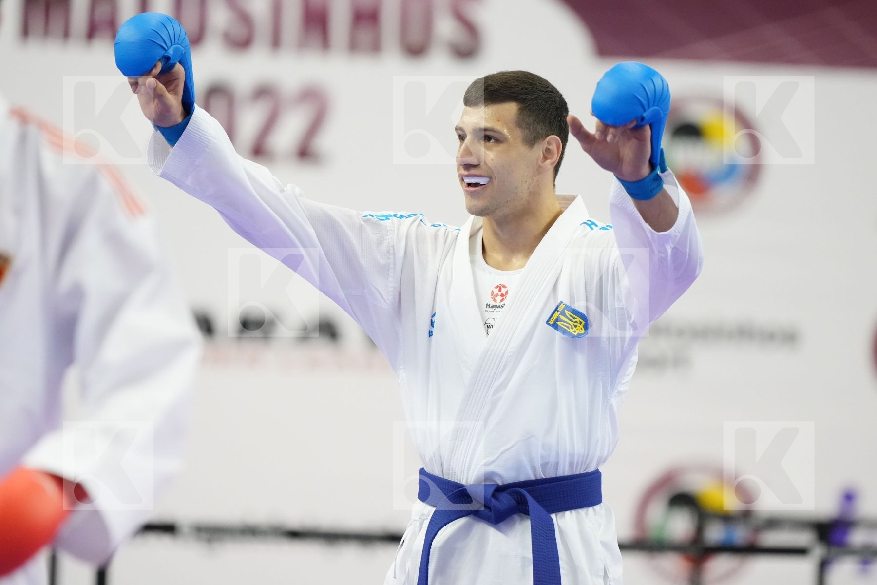 Kumite bronze bout featuring Lorenzo Pietromarchi & Andrii Zaplitnyi