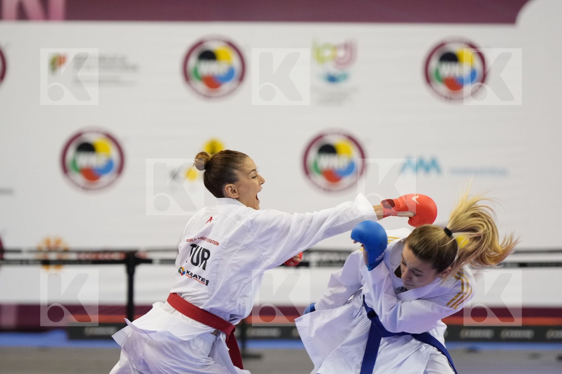 Kumite final bout featuring YAKAN TUBA & TERLIUGA ANZHELIKA