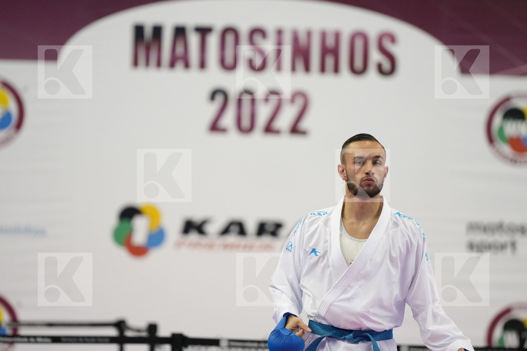 Kumite final bout featuring ALMASATFA ABDEL RAHMAN & DA COSTA STEVEN