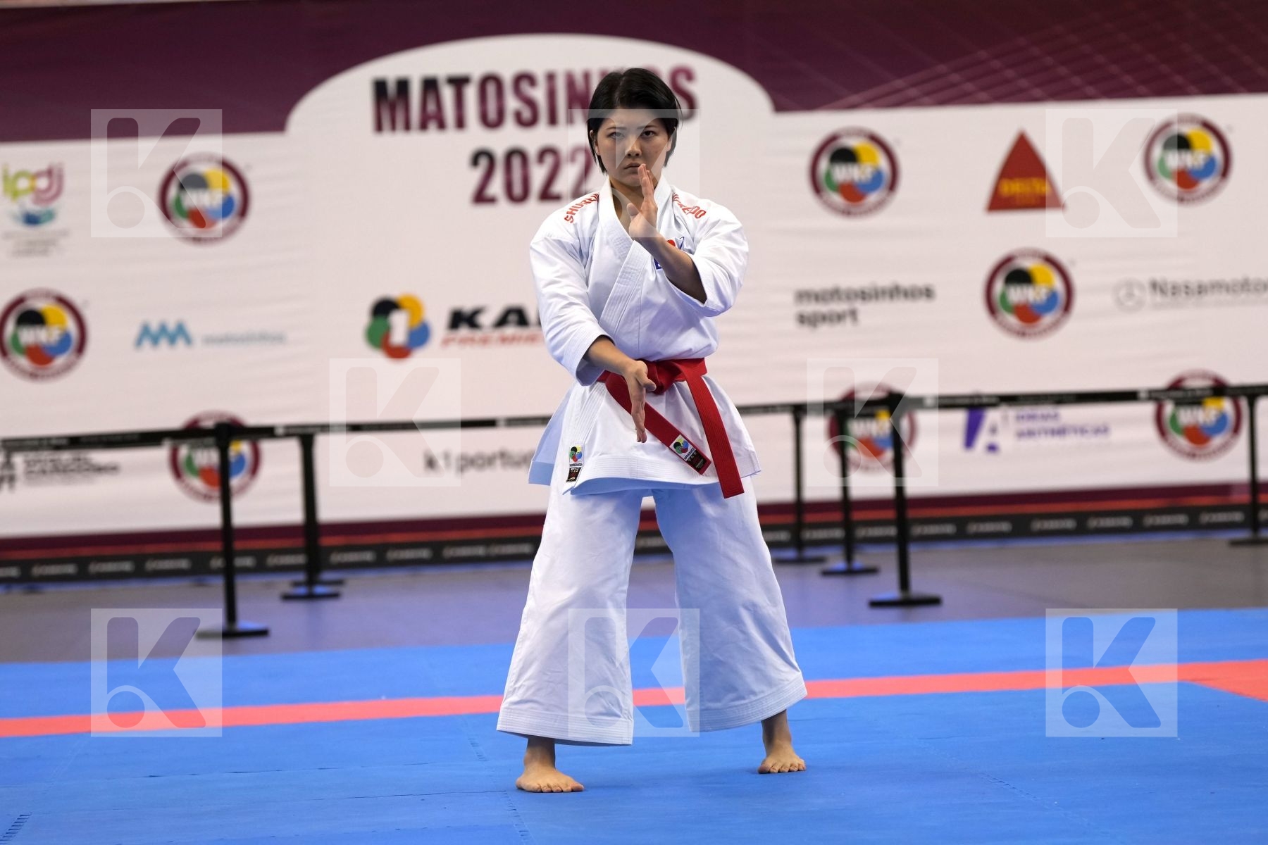 Kata bronze bout featuring Ono Maho