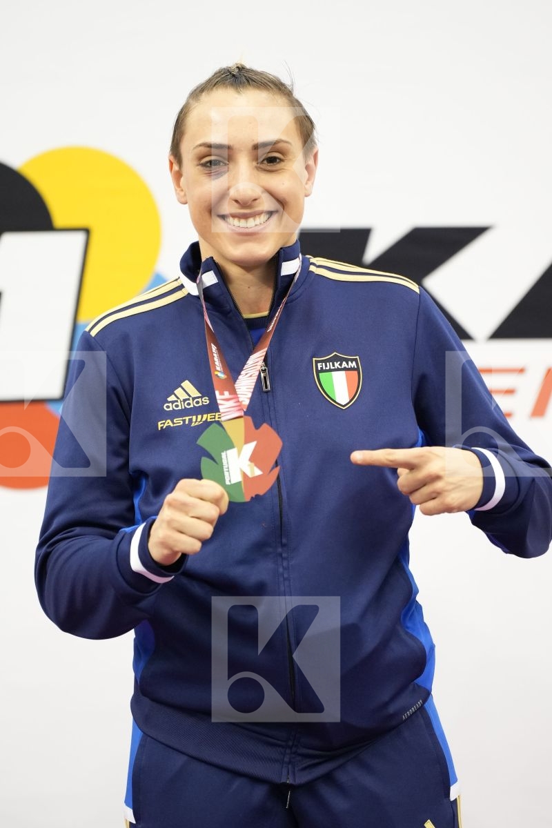 Podium featuring SEMERARO SILVIA