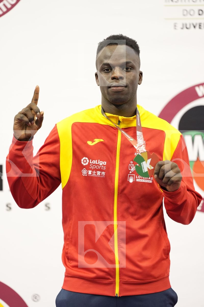 Podium featuring SECK SAKHO BABACAR