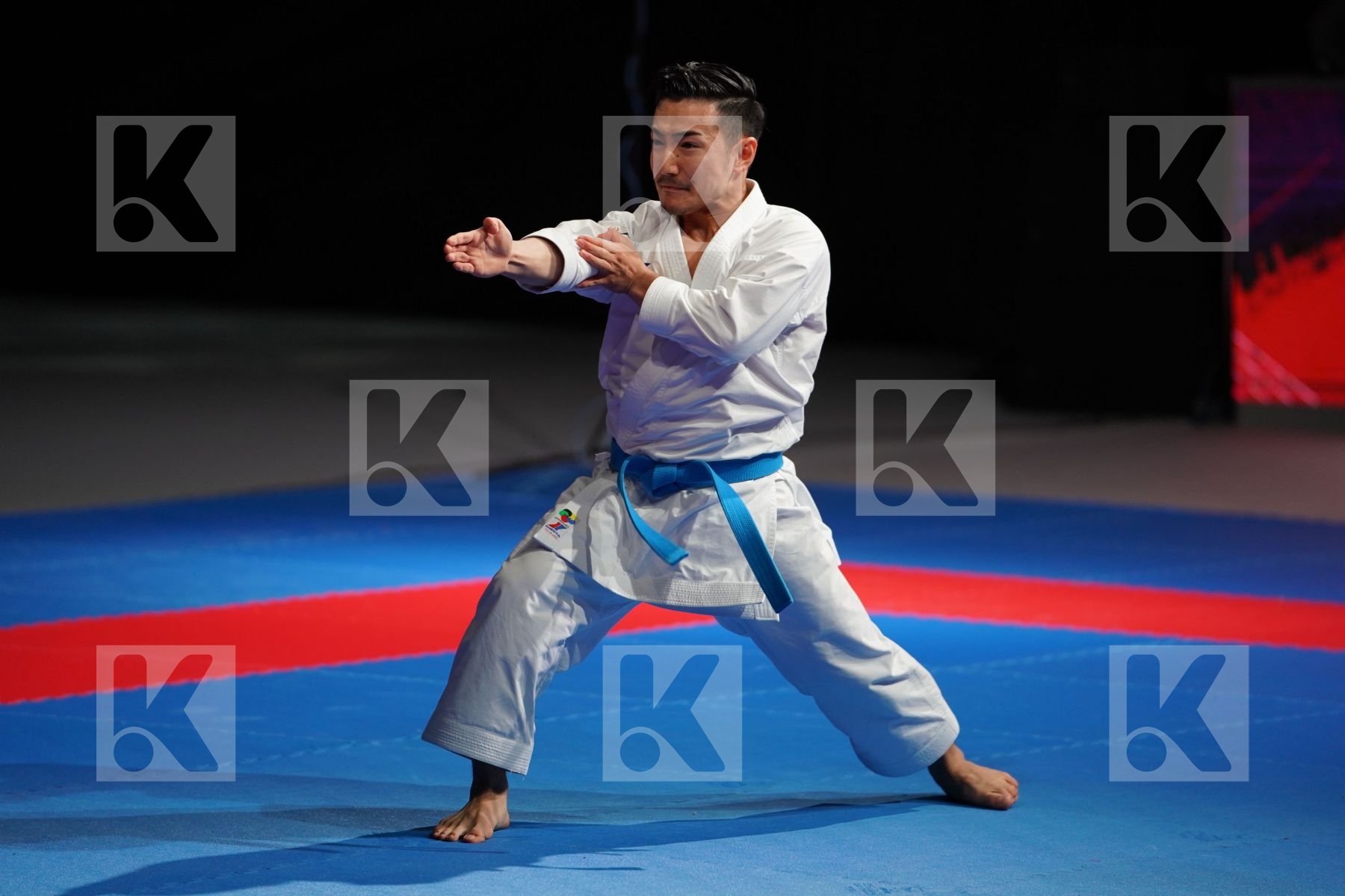 MOTO KAZUMASA (JAPAN) in Senior Male Kata - Bronze bout