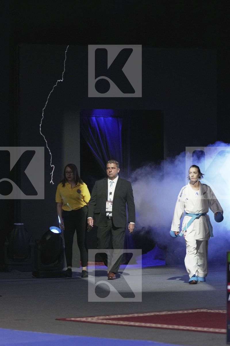 Kumite bronze bout featuring AGUS ASIA & PLANK BETTINA