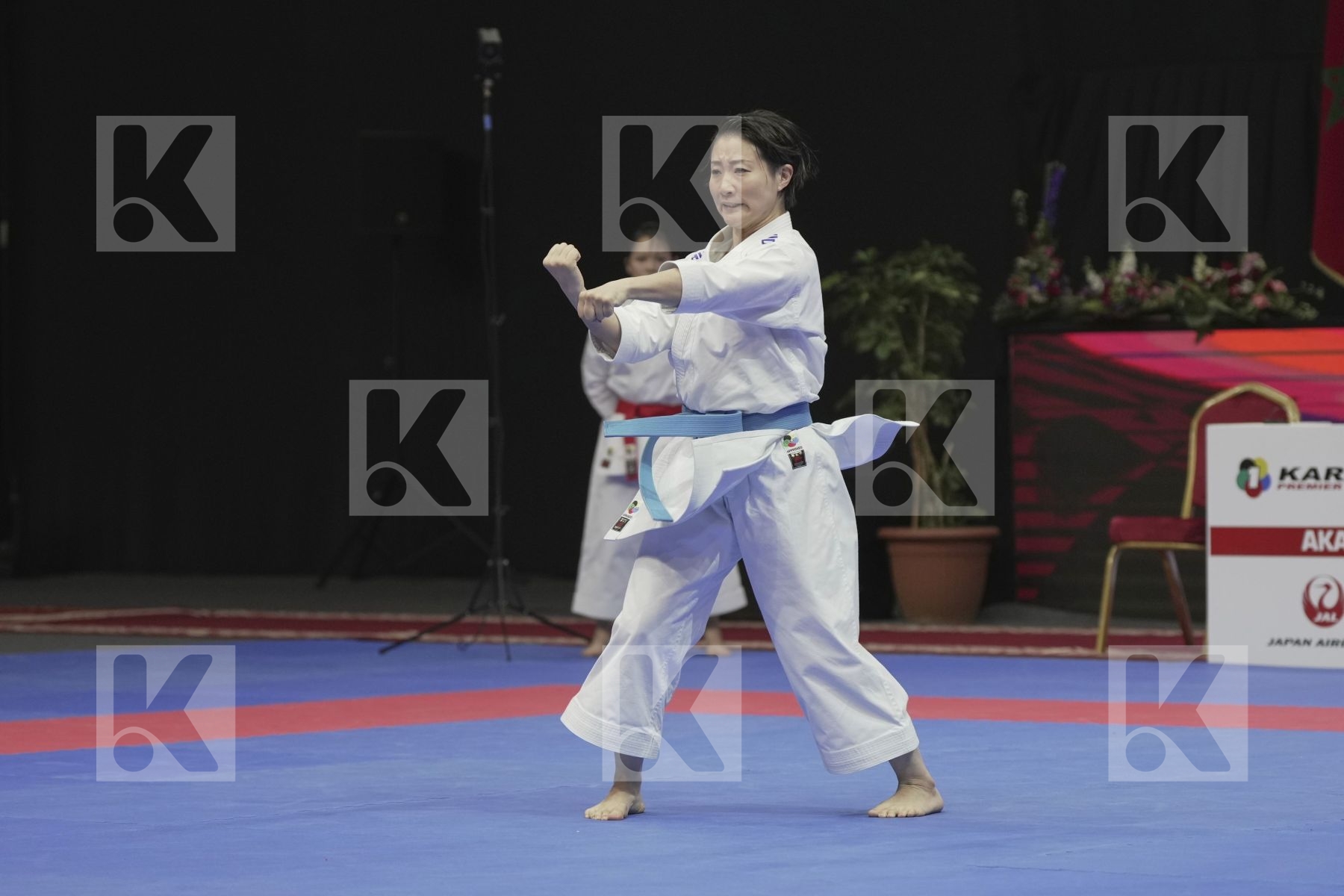 Kata final bout featuring Ono Hikaru
