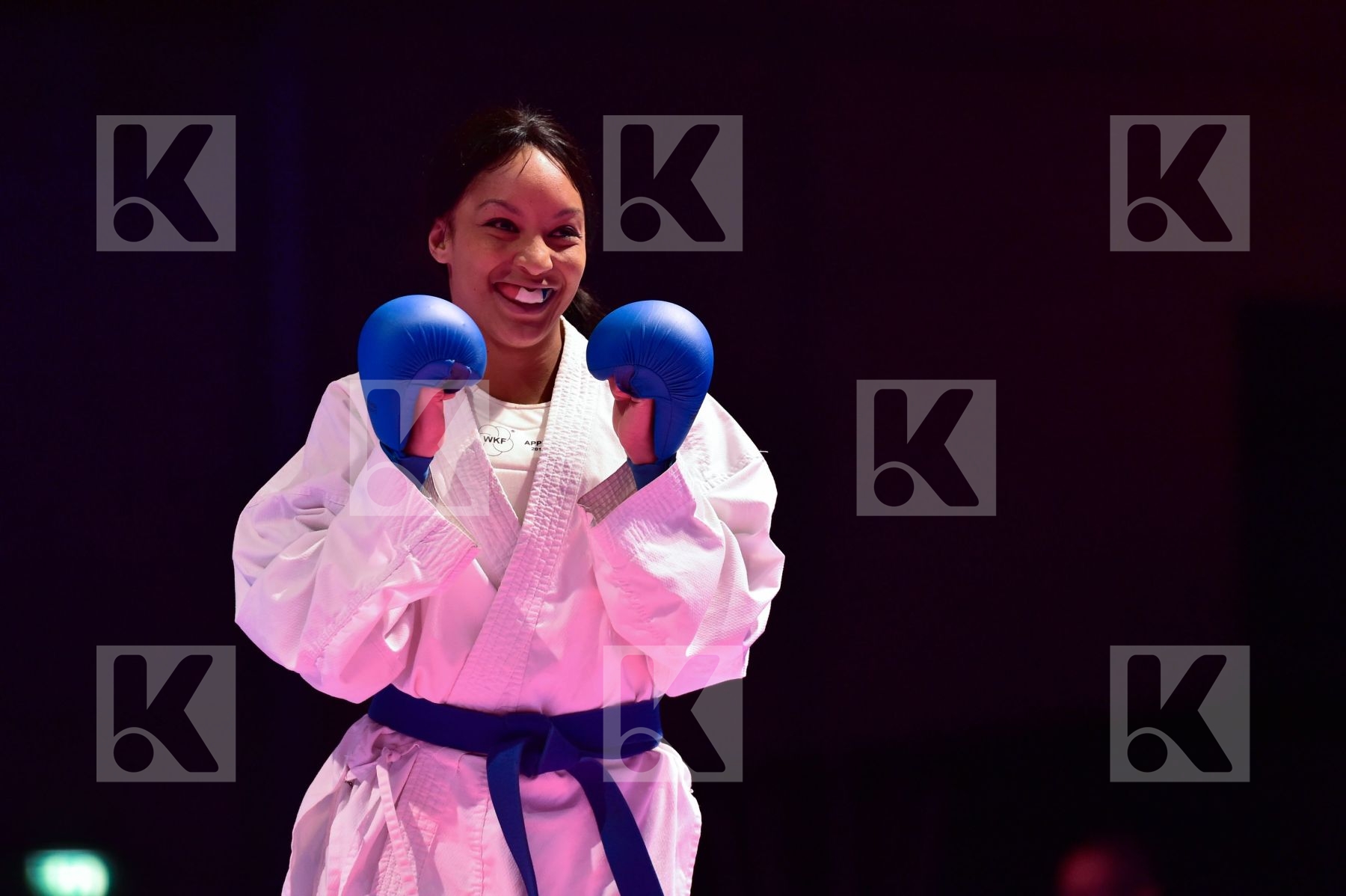 -61 kg final France Gataullina Nailya Ignace Lucie kumite Russia