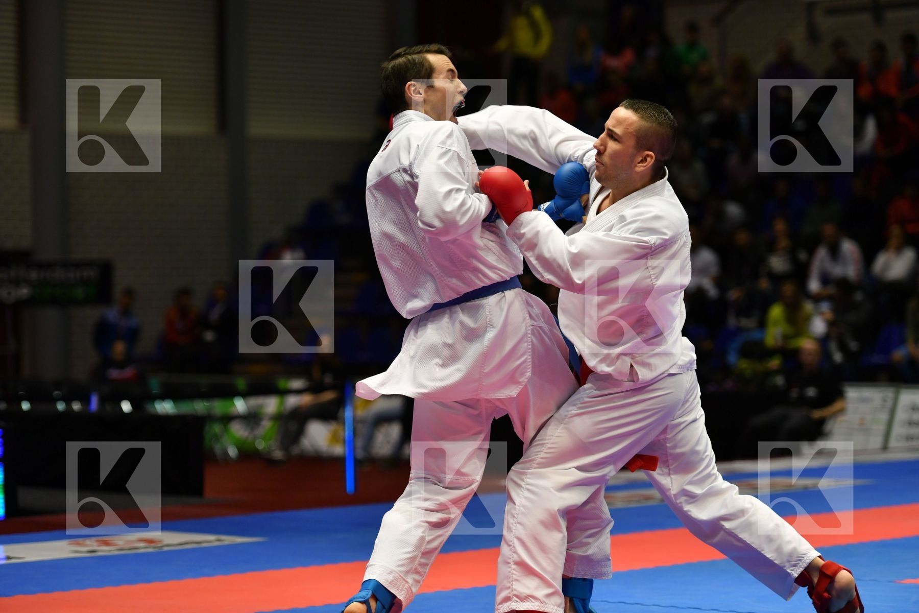 Costa Logan France Male kumite -75 kg Scott Thomas United states