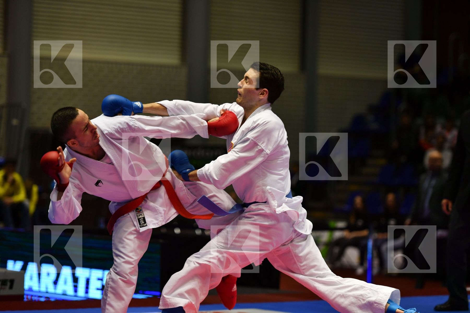Costa Logan France Male kumite -75 kg Scott Thomas United states