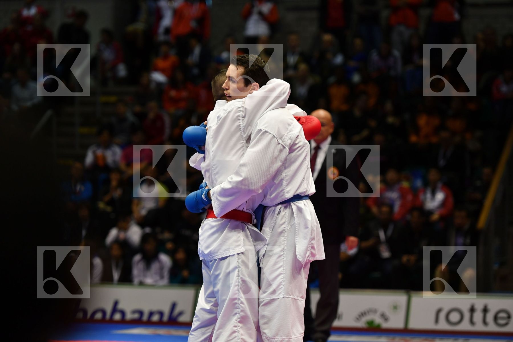 Costa Logan France Male kumite -75 kg Scott Thomas United states
