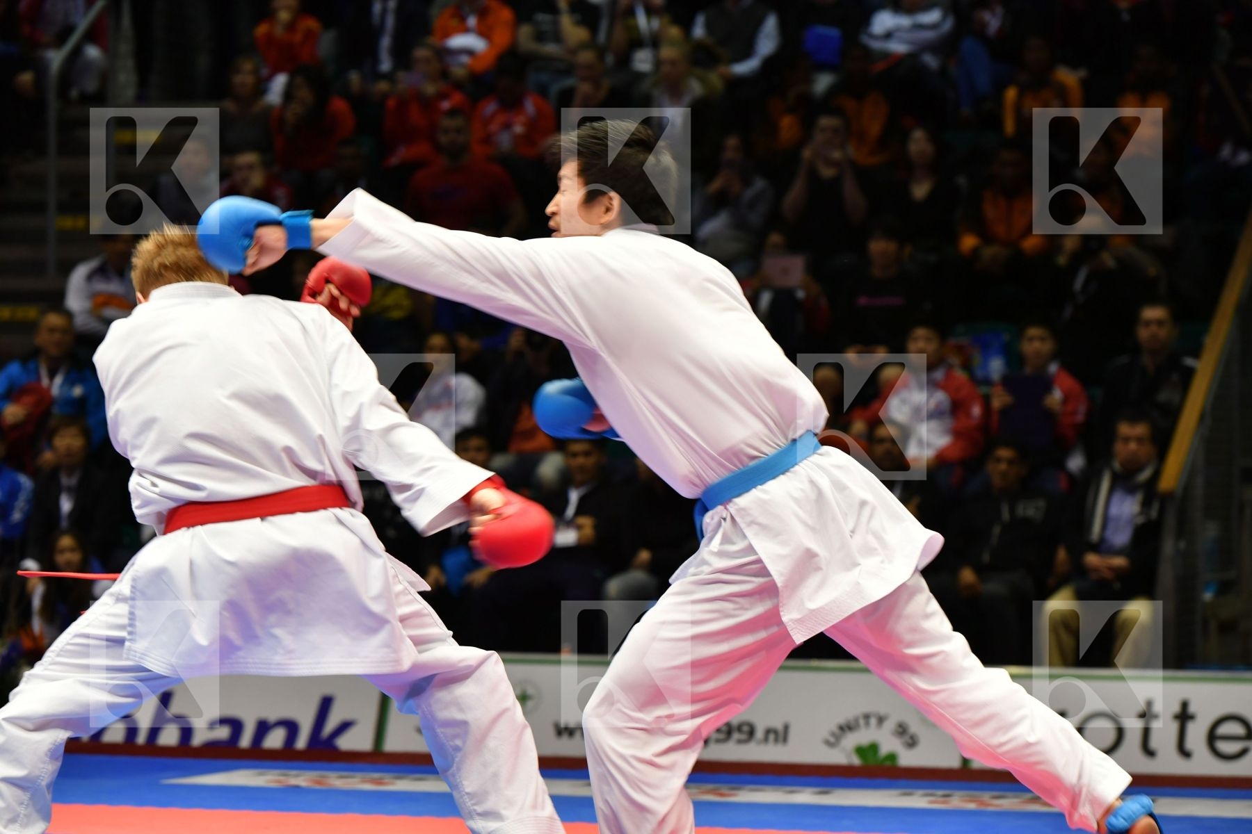 Araga Ryutaro Japan Male kumite -84 kg Netherlands Smaal Rene