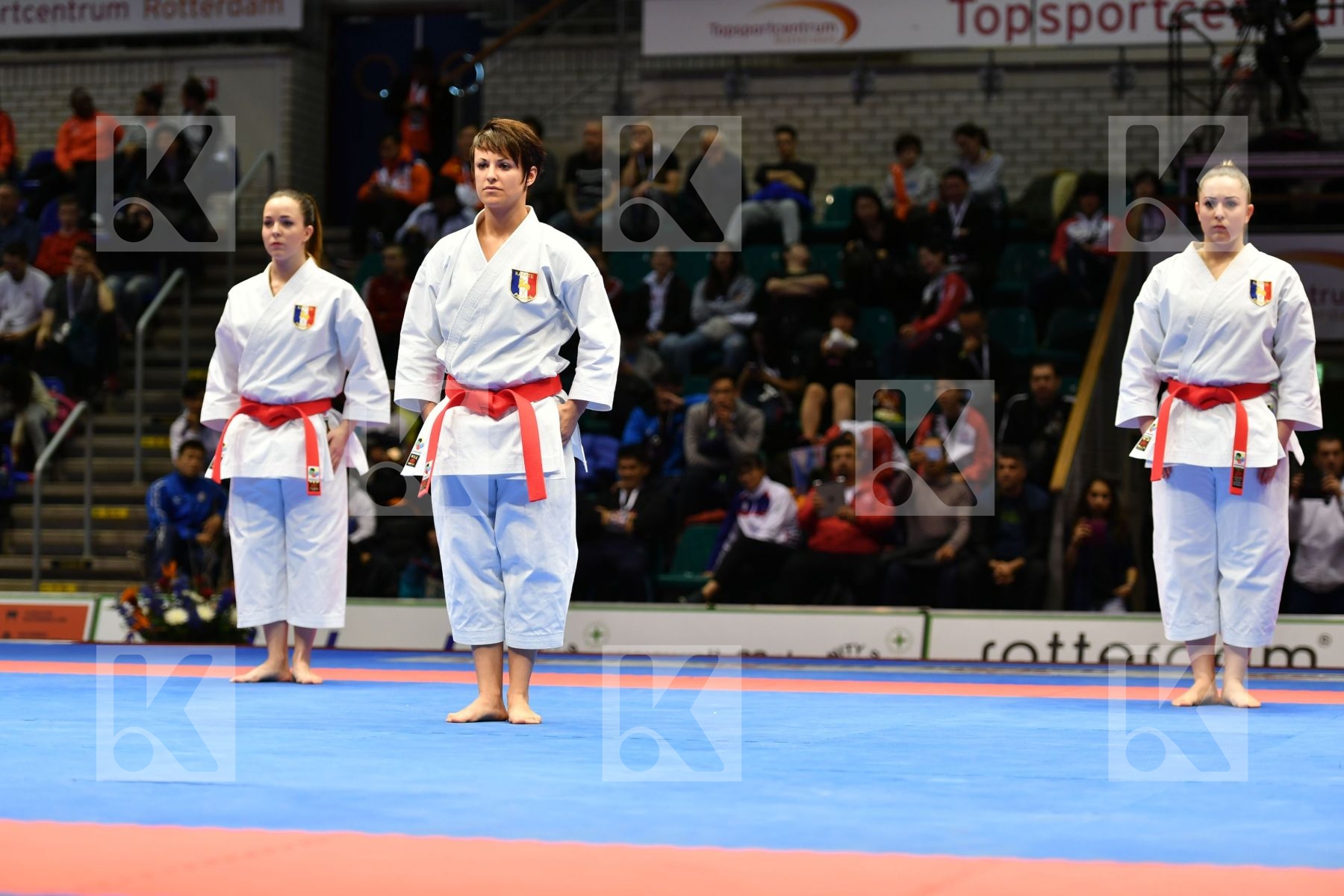 Female Kata Team France Kanku Sho