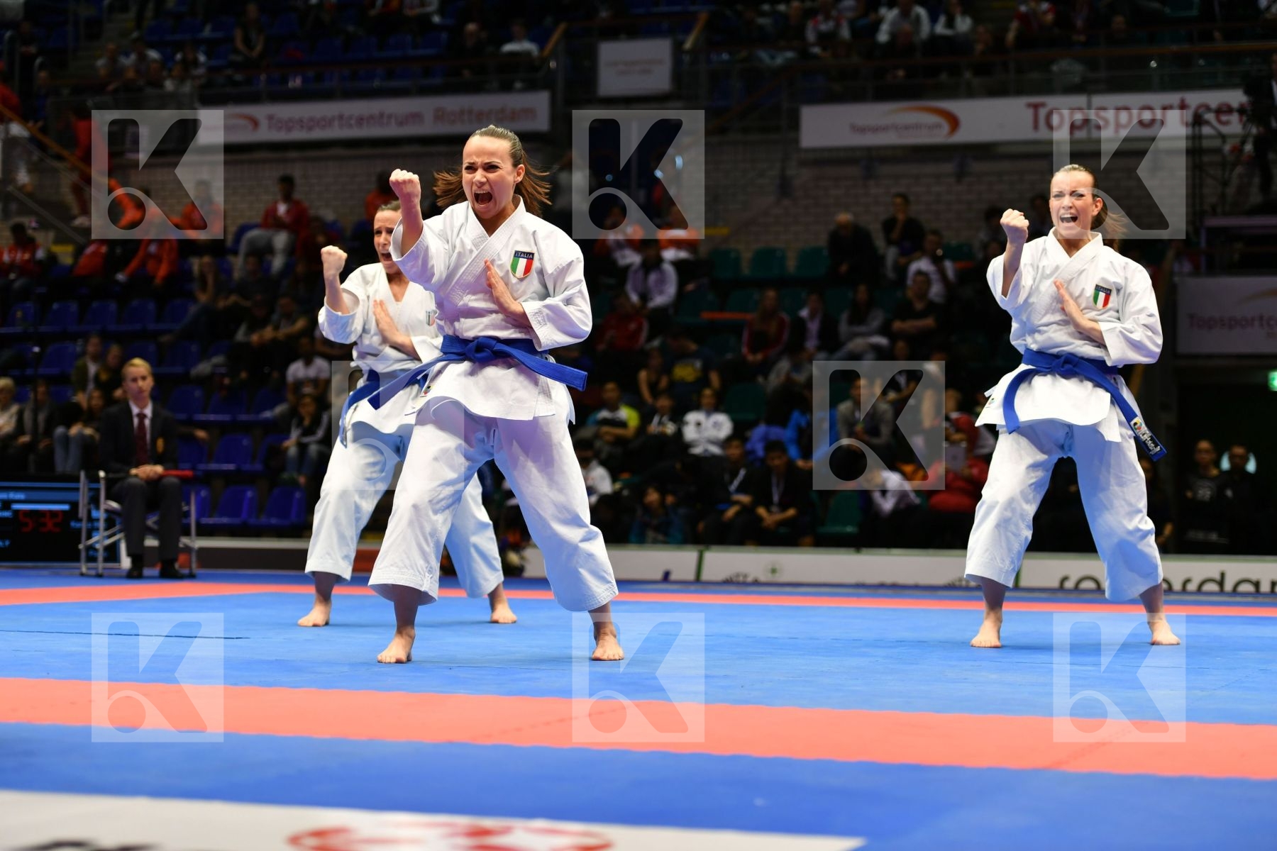 Female Kata Team Italy Paiku
