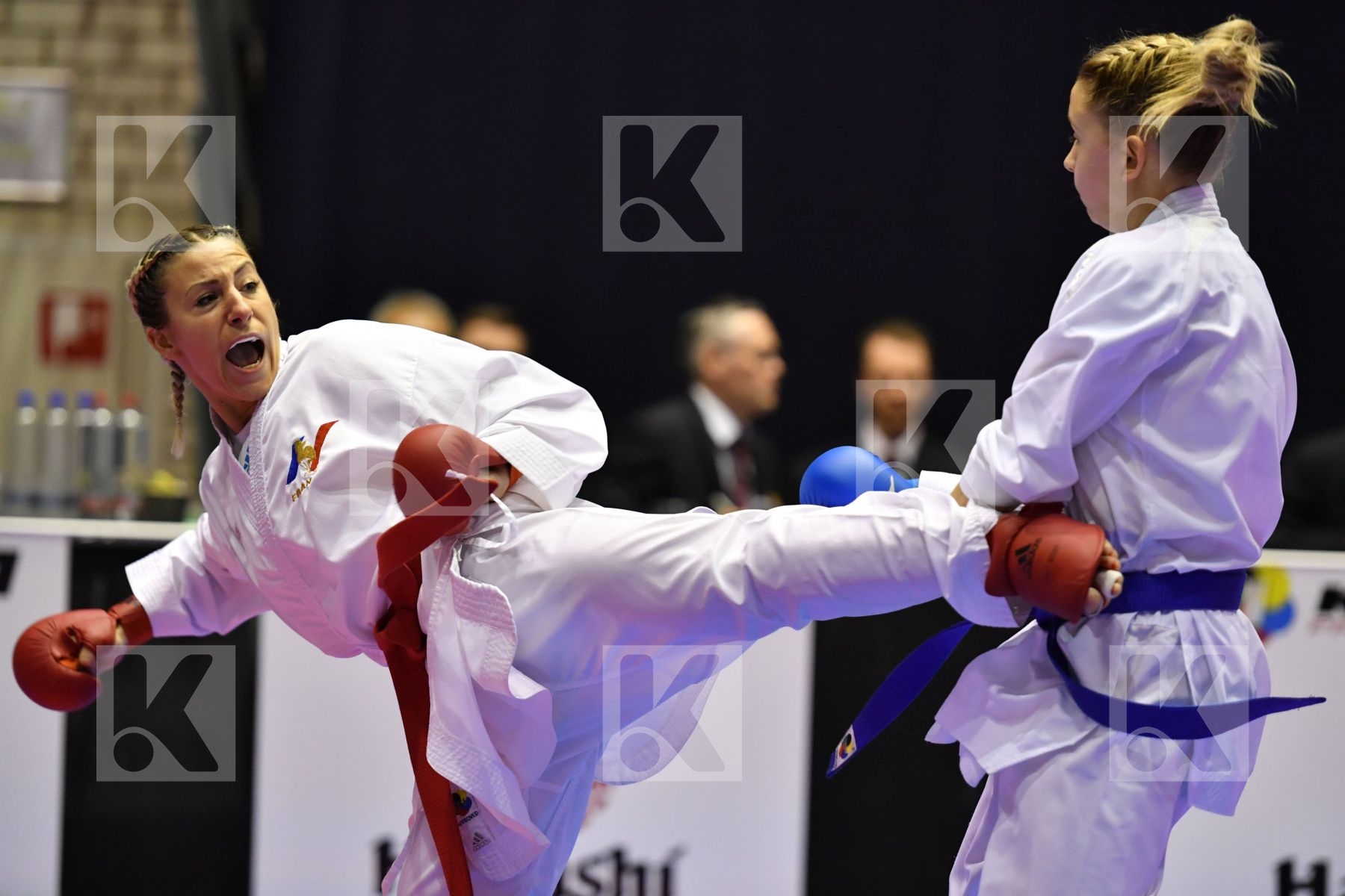 Female kumite -50 kg France Recchia Alexandra