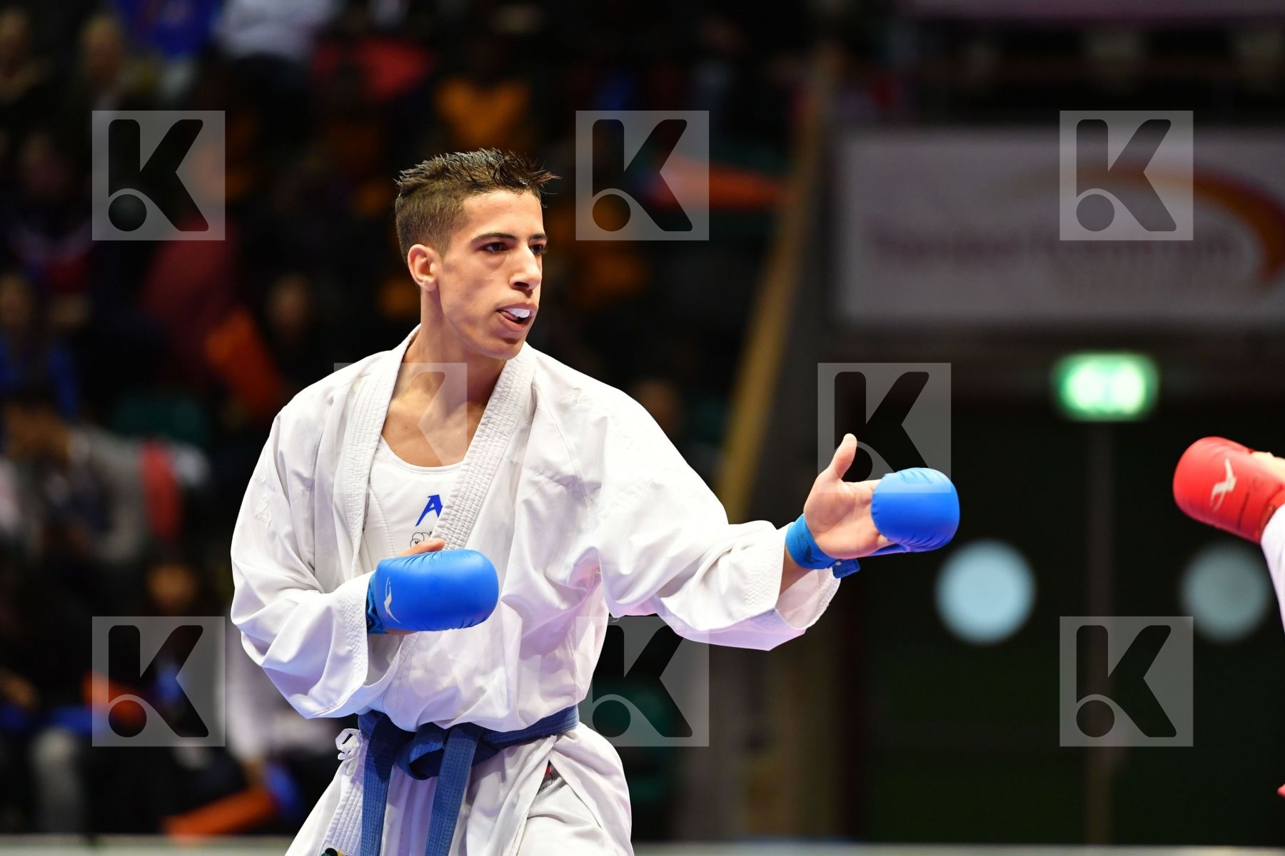 Ameknassi Abdessalam Gomez Matias Male kumite -60 kg Morocco Spa