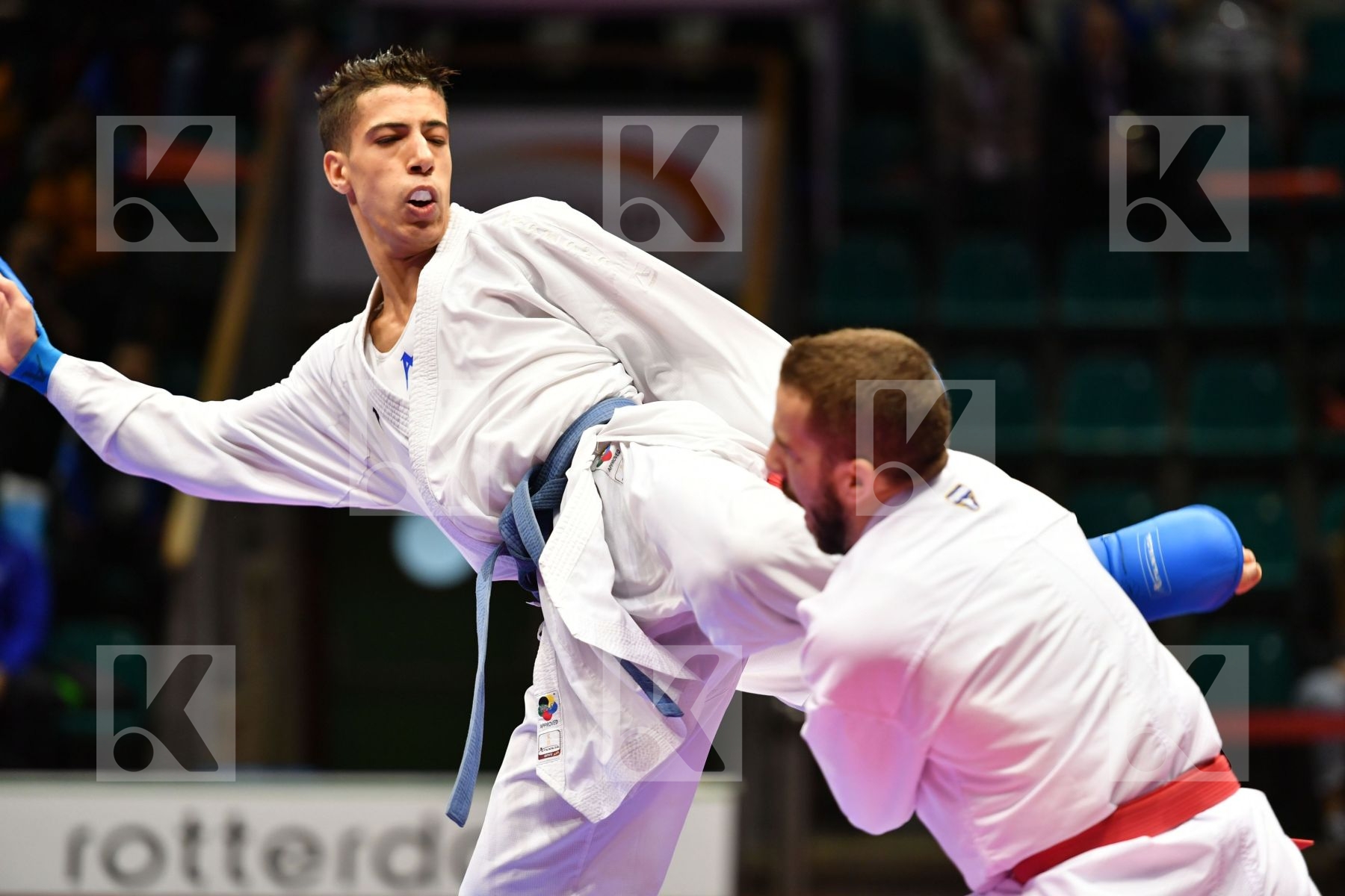 Ameknassi Abdessalam Gomez Matias Male kumite -60 kg Morocco Spa