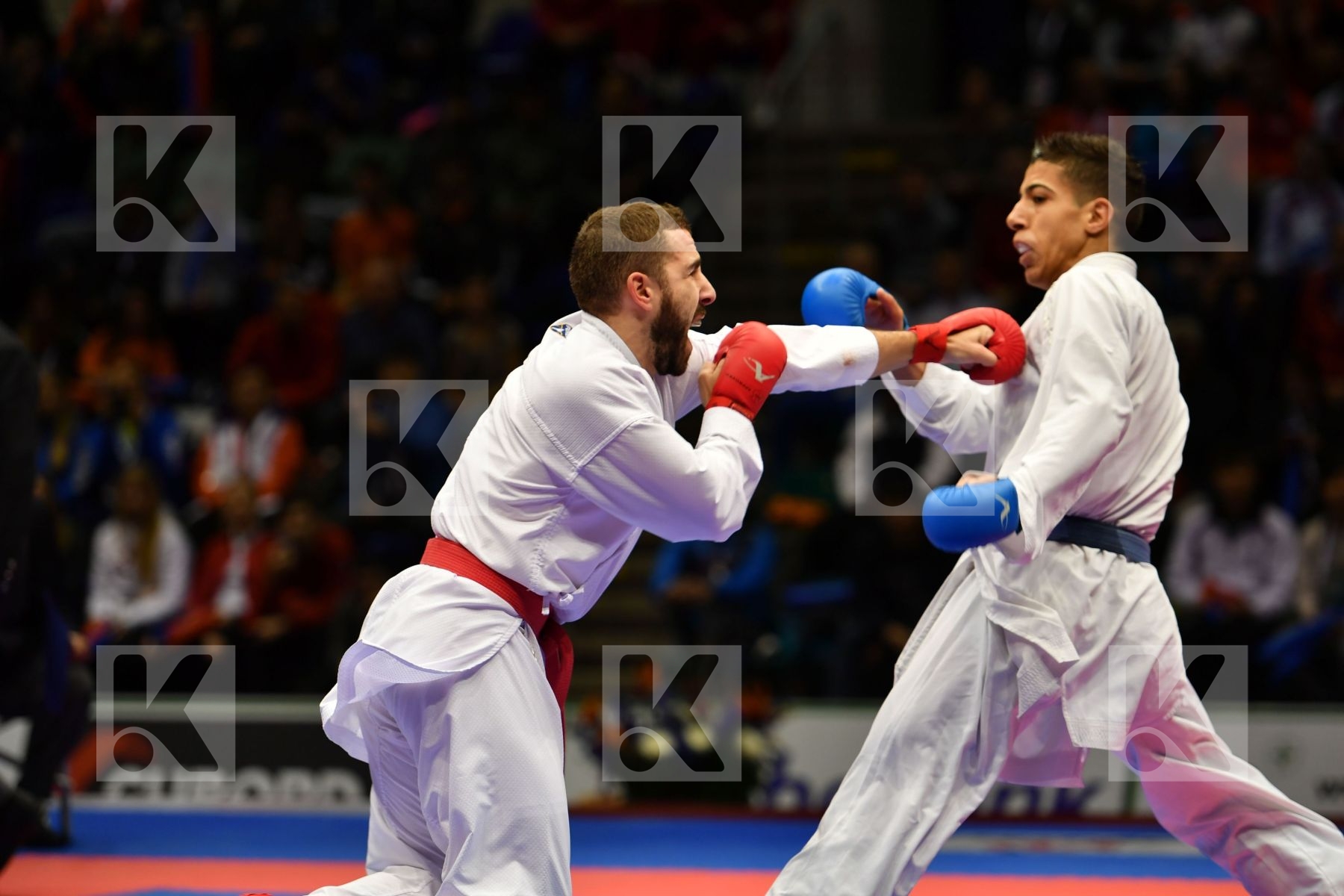 Ameknassi Abdessalam Gomez Matias Male kumite -60 kg Morocco Spa