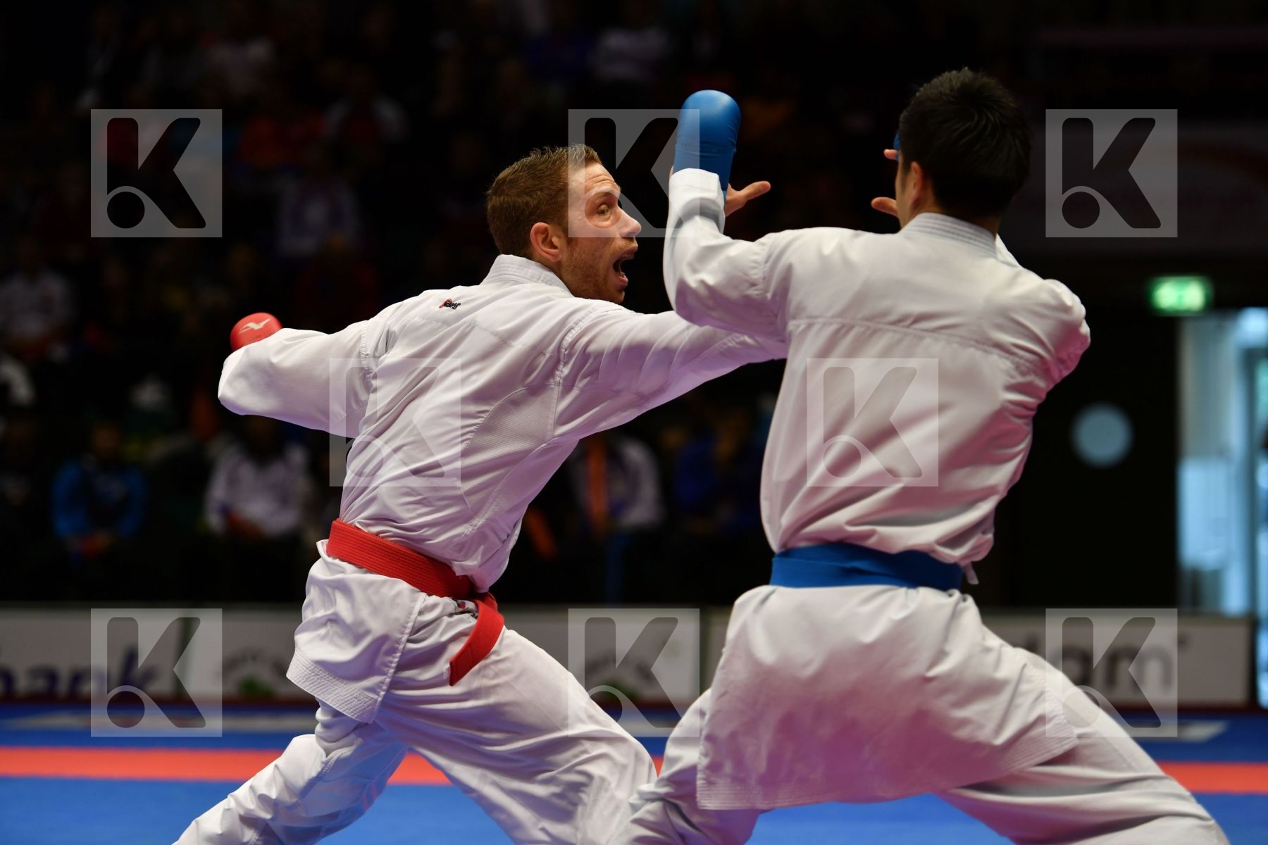 Belgium Dasoul Michael Japan Male kumite -60 kg Sago Naoto